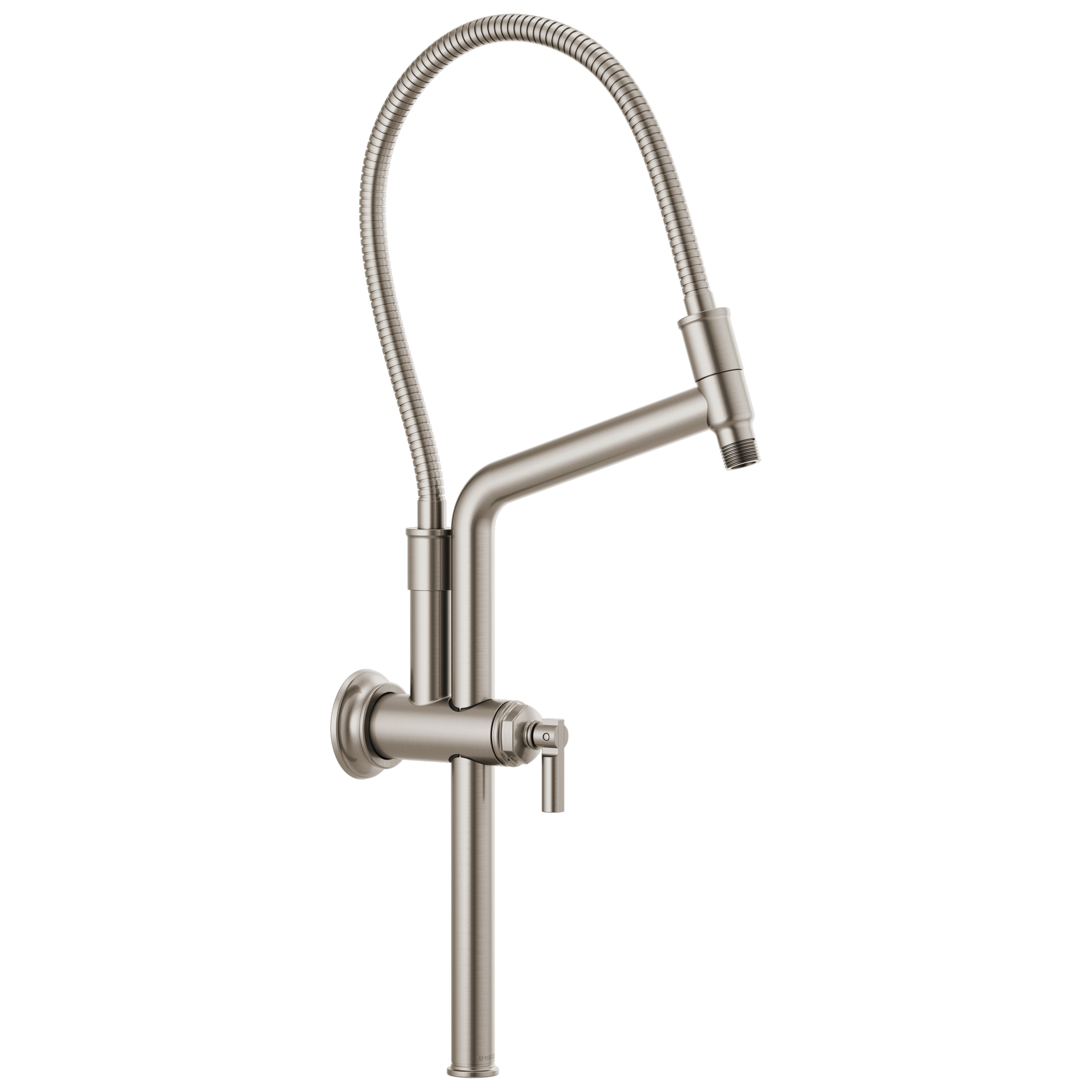 Brizo 11 7/16-inch Universal Classic Slide Bar Shower Arm and Flange for Elegant Bathrooms