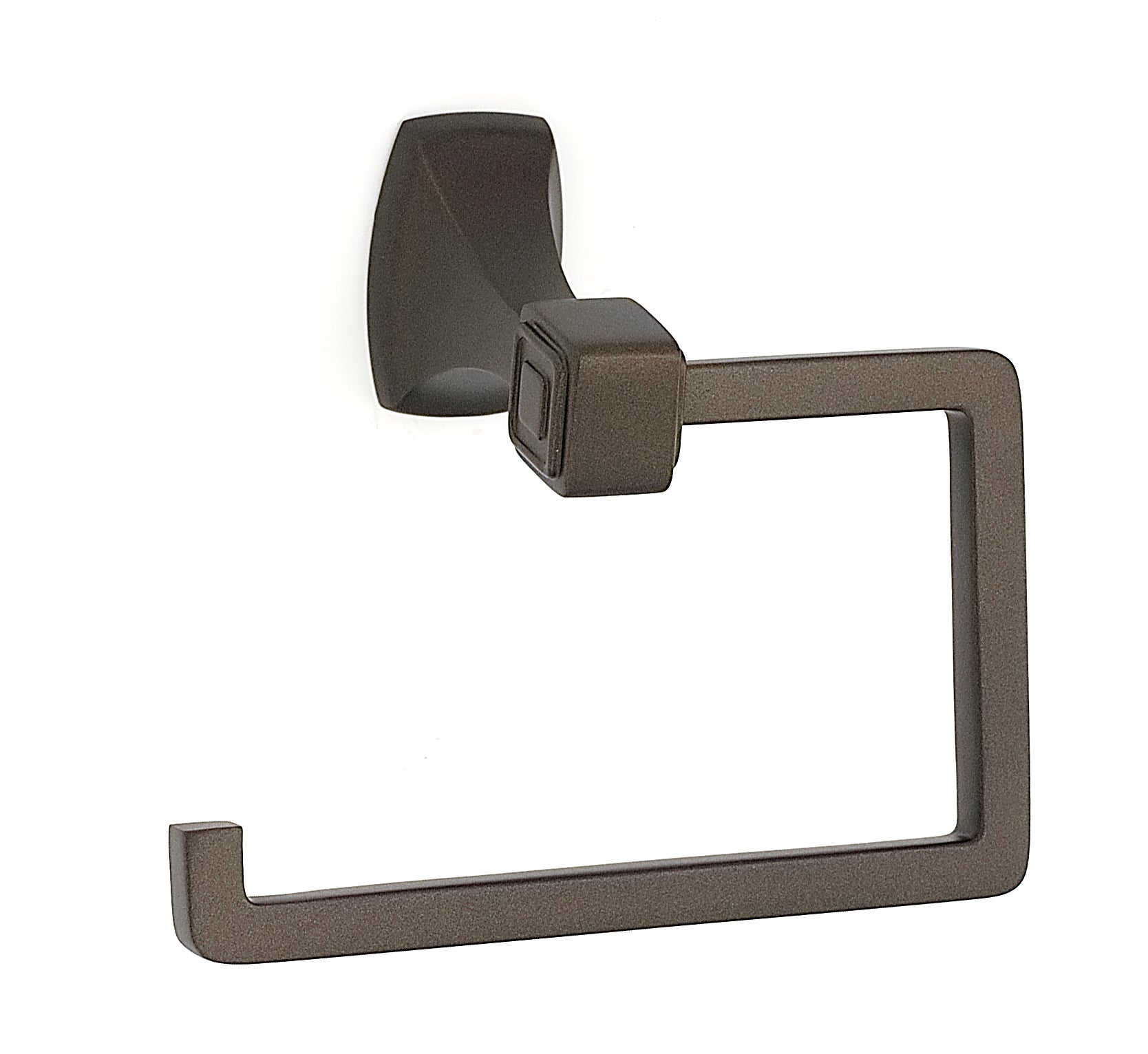 Alno Modern Cube Single Post Tissue Holder for Bathroom