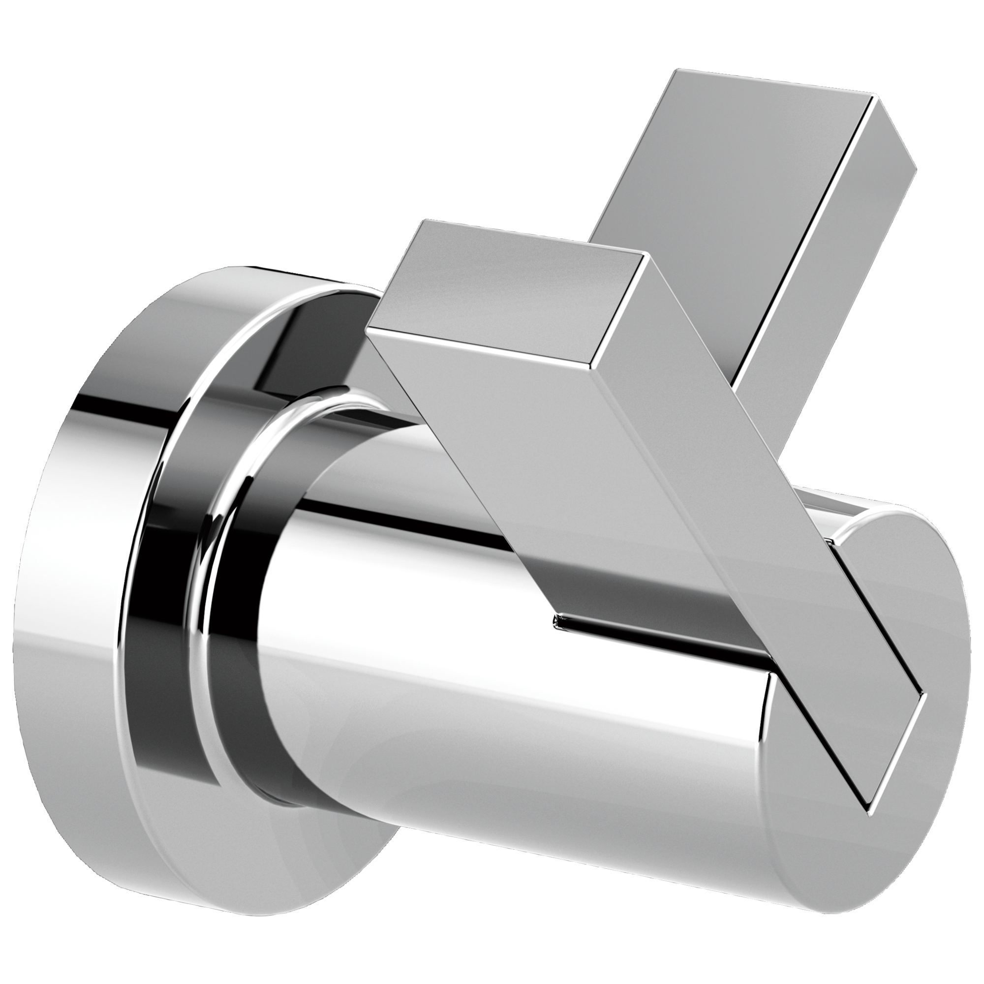 Brizo Litze High - Quality Zinc Double Robe Hook for Contemporary Bathrooms