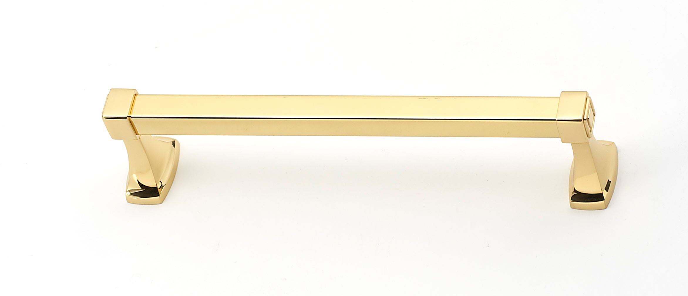 Alno Cube 12-Inch Modern Bathroom Towel Bar for Contemporary Bathrooms