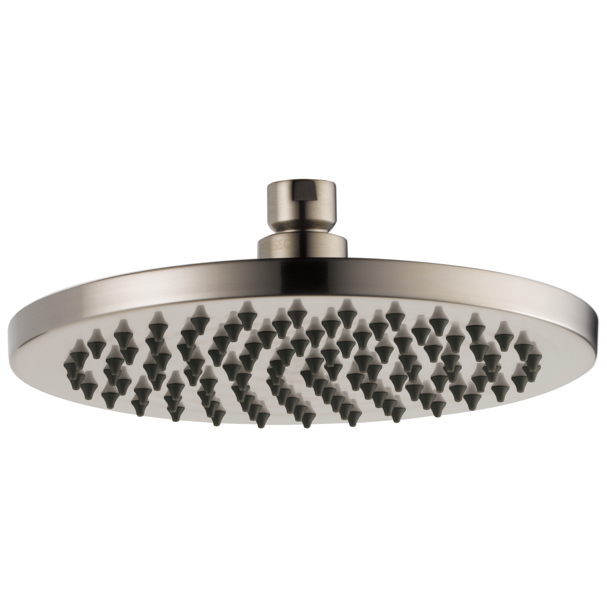 Brizo 8-Inch Linear Round Single-Function Raincan Shower Head with 2.5 GPM for Luxury Showers