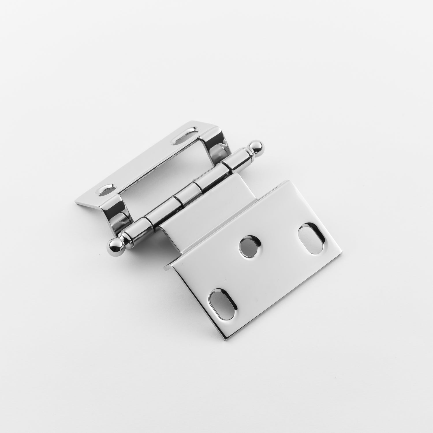 Exquisite Solid Brass 3/8 Offset Hinge with Ball Finial