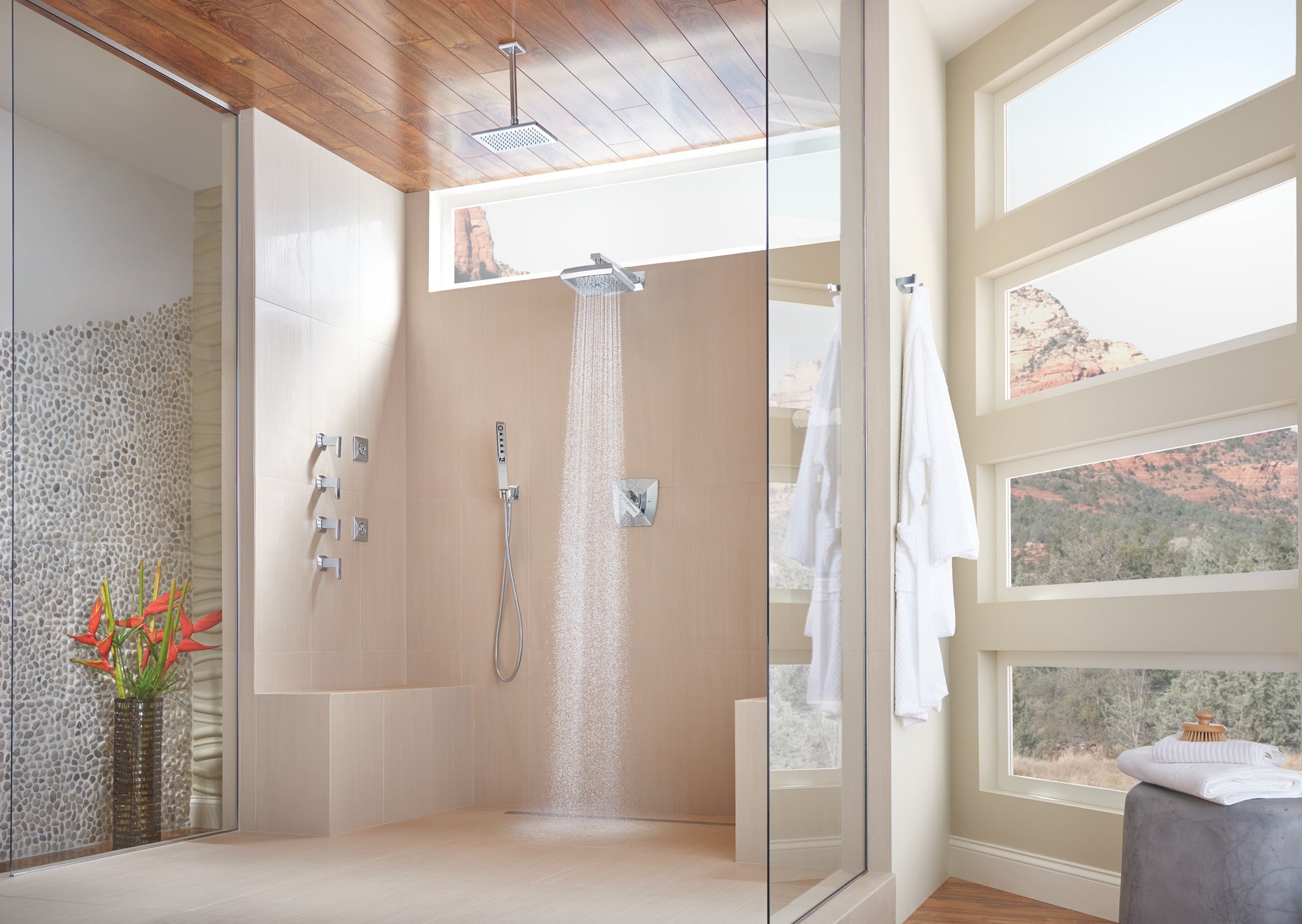 Brizo Vettis 8-Foot Premium Zinc Towel Bar for Modern Bathrooms