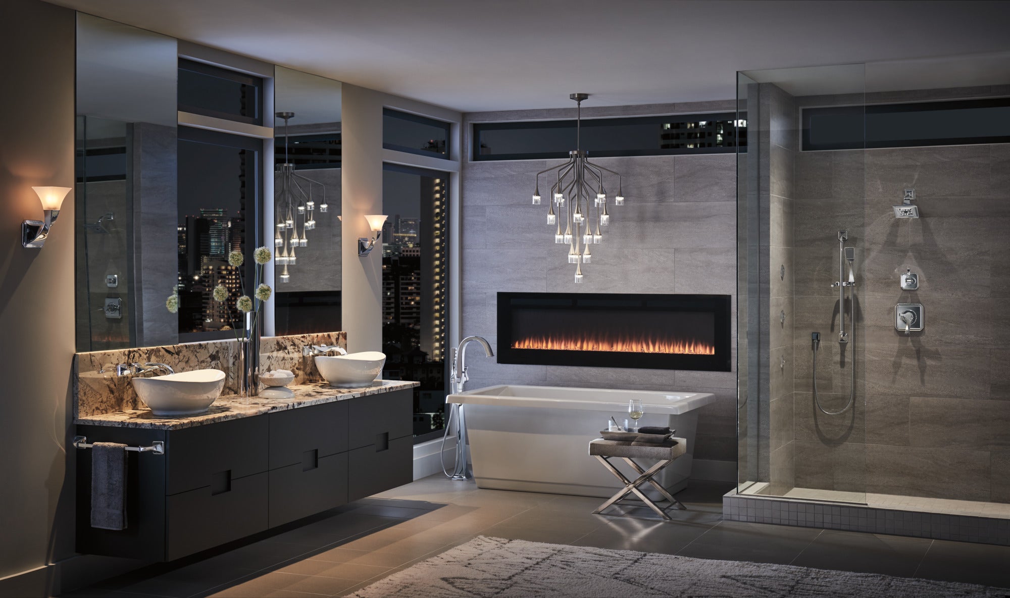 Brizo Virage 18-Inch Luxury Bathroom Towel Bar for Elegant Spaces