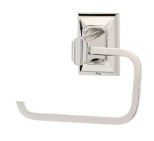 Alno Geometric Single - Post Bathroom Tissue Holder with Stylish Design