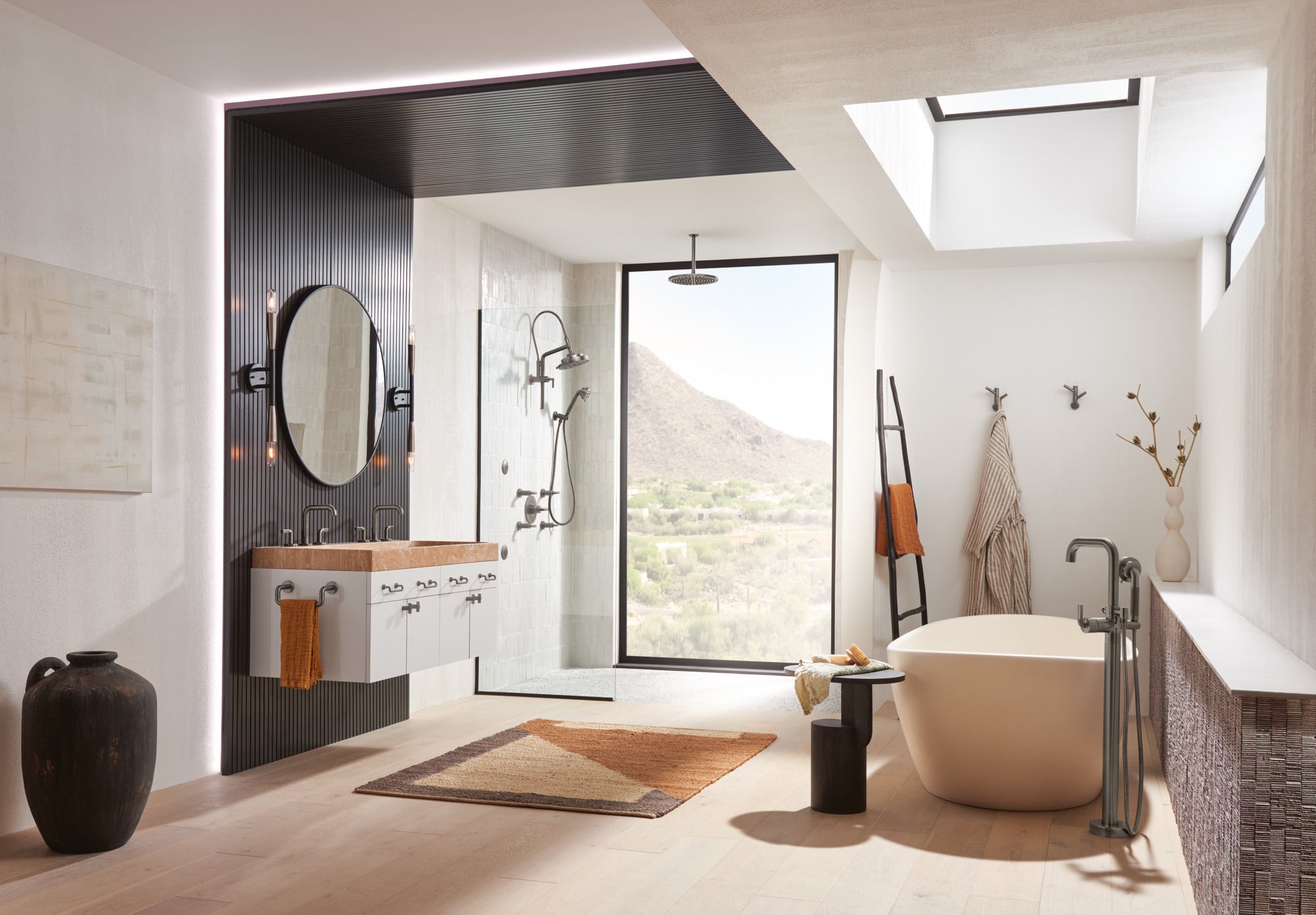 Brizo Litze 8-Inch Towel Bar for Luxury Bathroom Decor