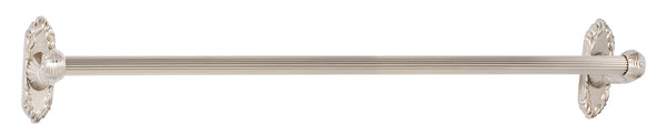 Alno Ribbon & Reed 24-Inch Bathroom Towel Bar - A Traditional and Functional Bathroom Accessory