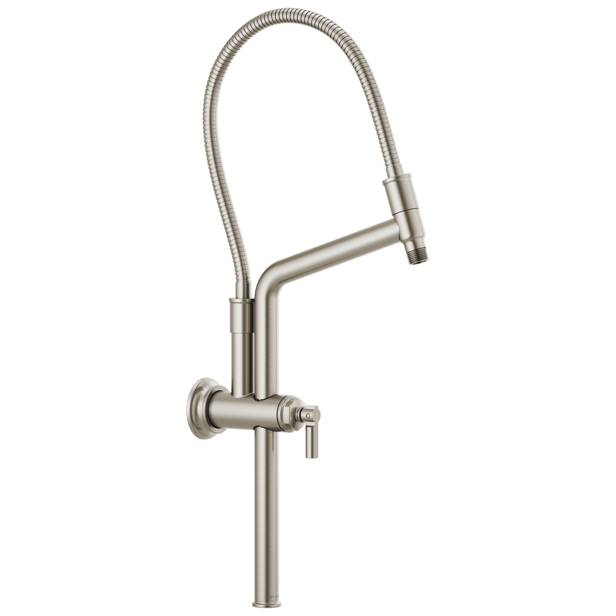Brizo 10 7/16-inch Universal Classic Slide Bar Shower Arm and Flange for Luxury Bathrooms
