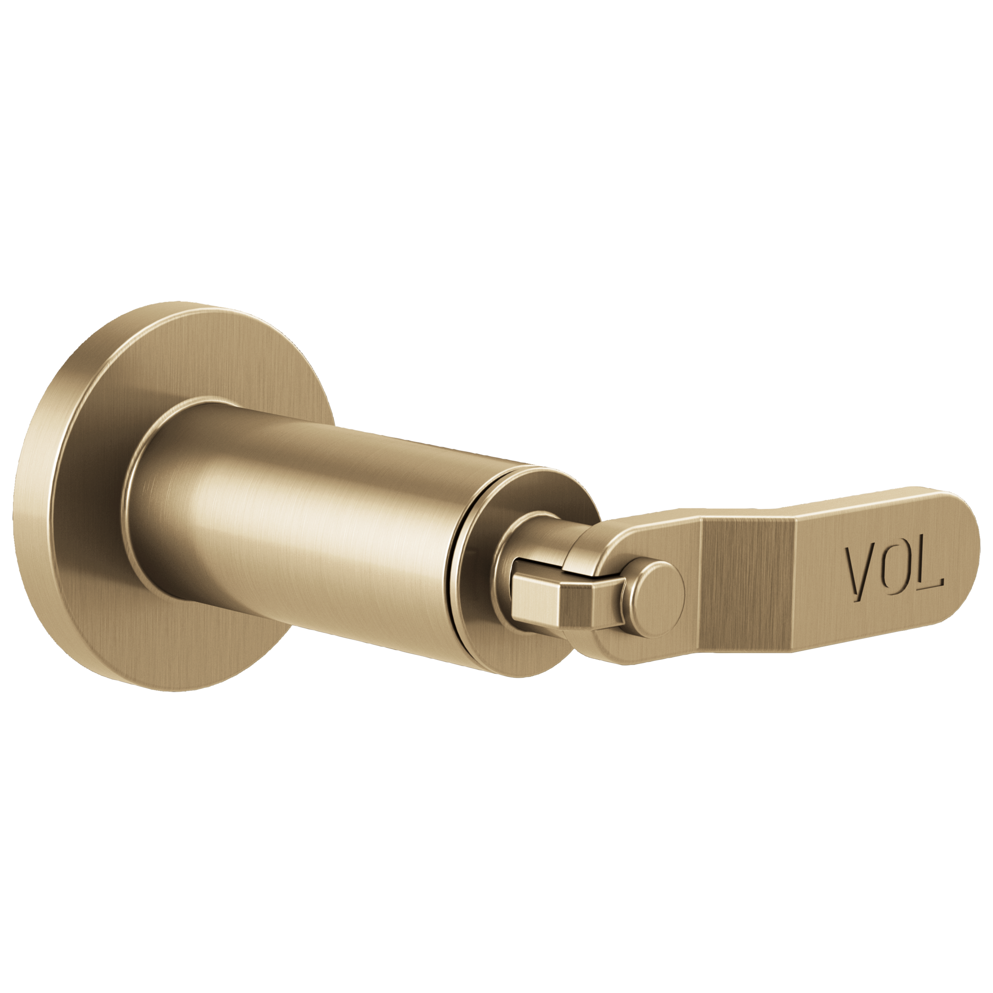 Brizo Litze Sensori Volume Control Trim with Industrial-Style Lever for Bathroom Faucets