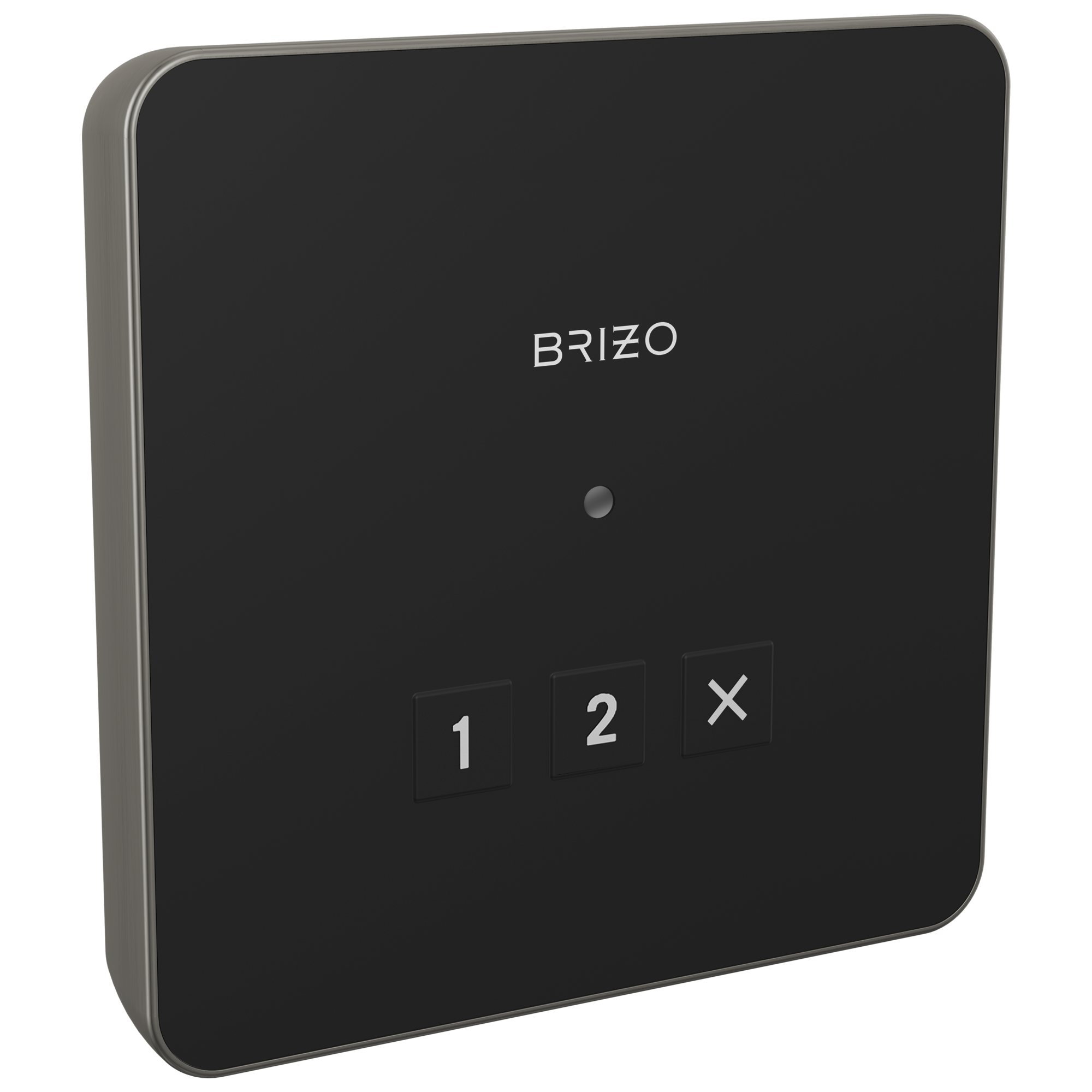Brizo Square-shaped Exterior Steam System Control for Enhanced Spa-like Home Experience