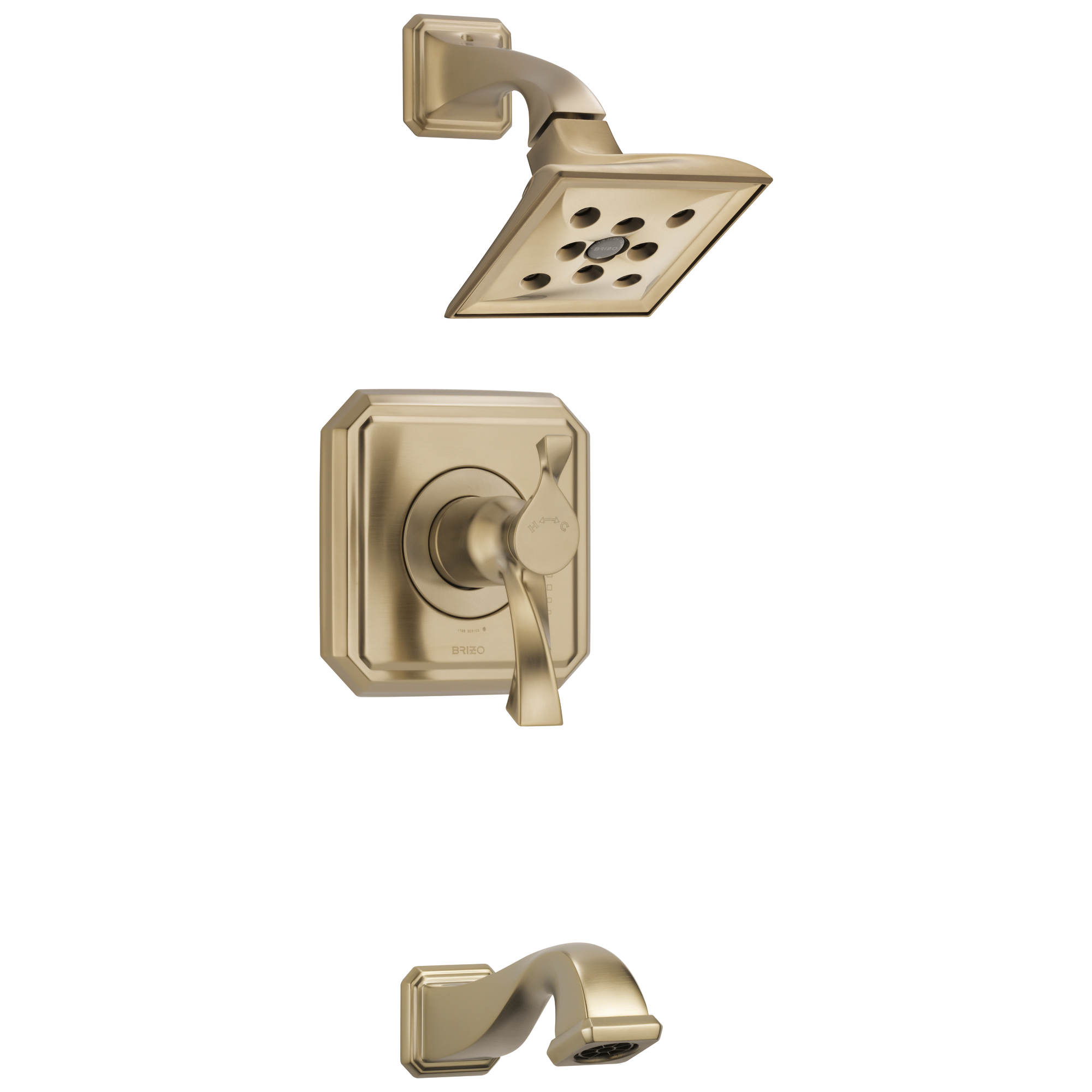 Brizo Virage Tempassure High - end Thermostatic Bathtub and Shower Fixture