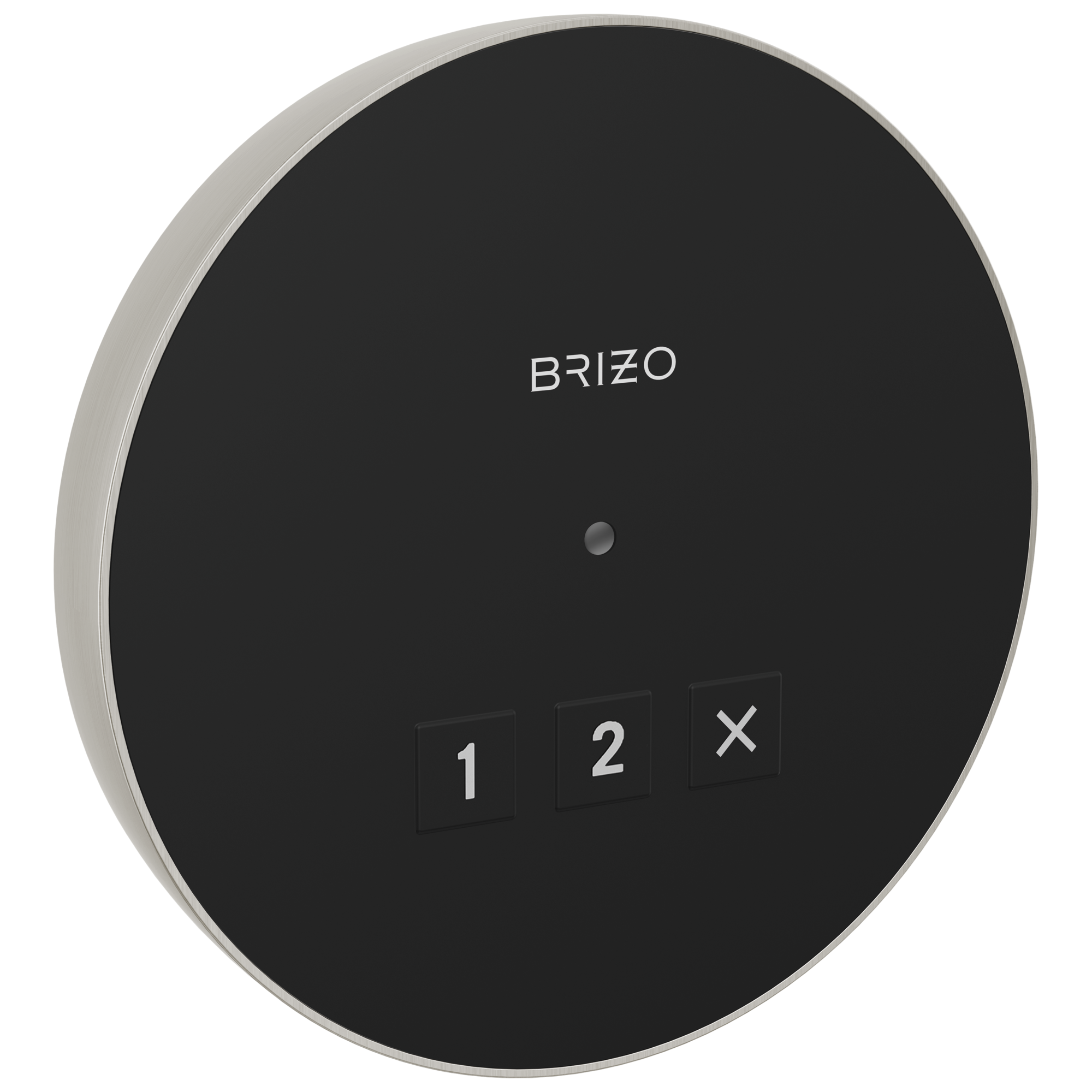 Brizo Circular Exterior Steam System Control for Elevated Bathing Experience