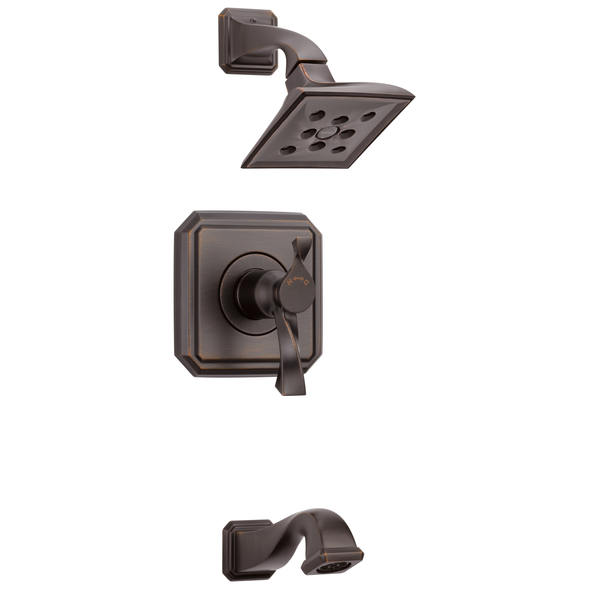 Brizo Virage Tempassure High - end Thermostatic Bathtub and Shower Fixture