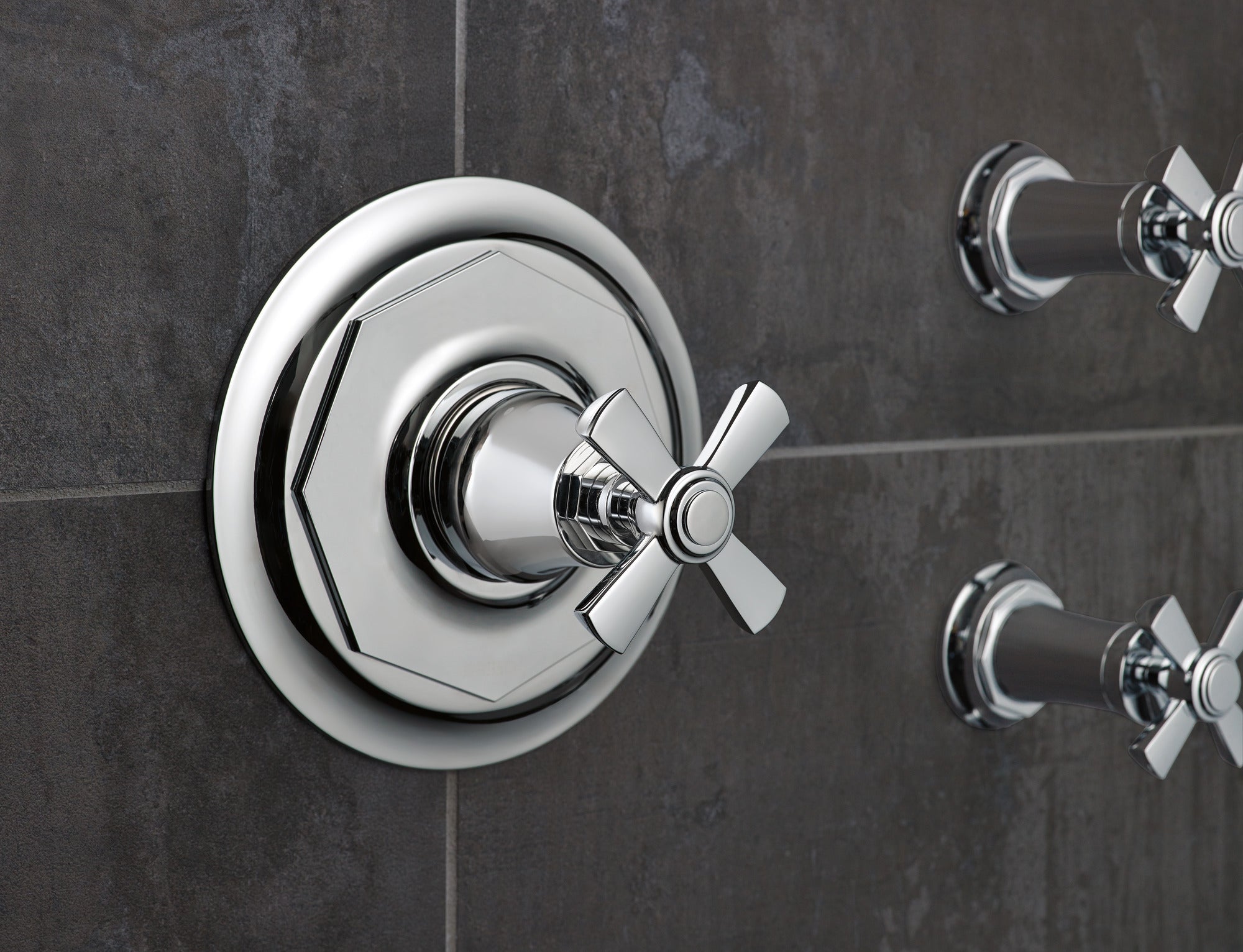 Brizo Rook Sensori Cross - Volume Control Trim for Luxurious Bathrooms