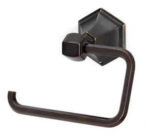 Alno Nicole Traditional Single Post Bathroom Tissue Holder - Sleek & Functional