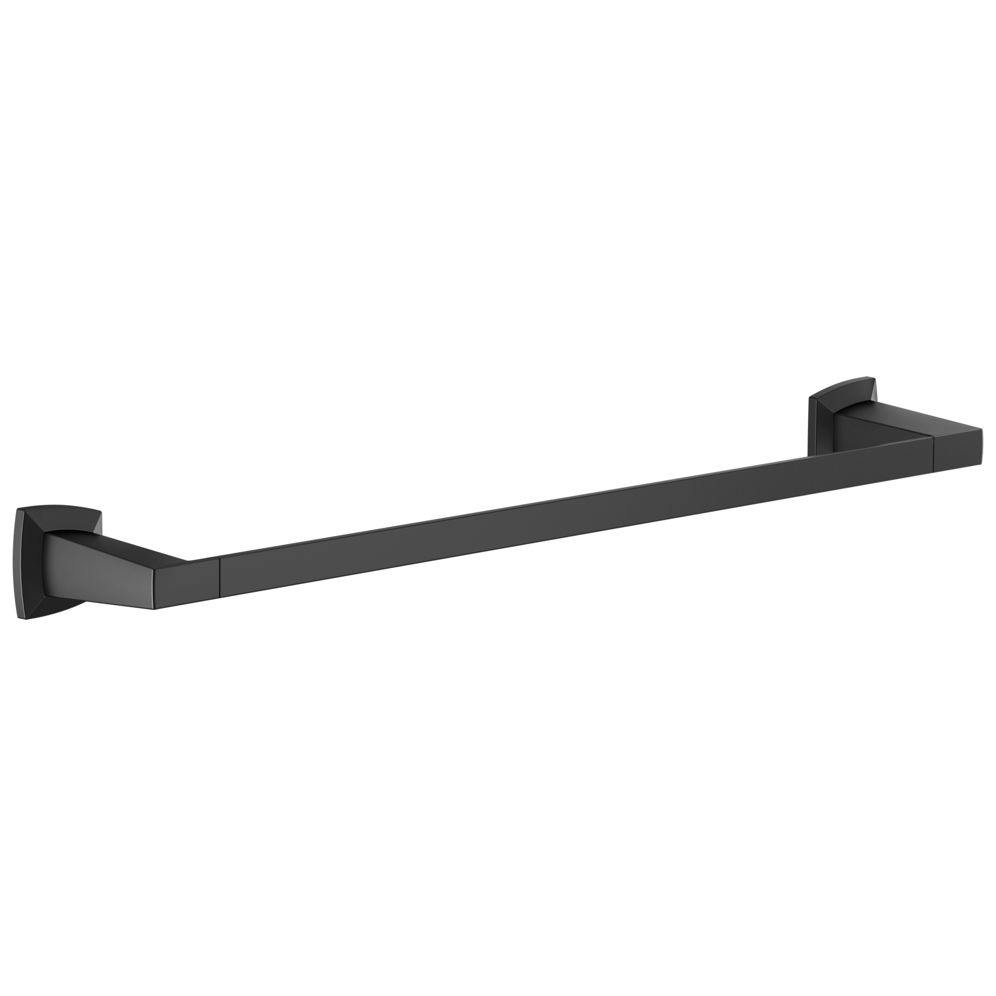 Brizo Vettis 24-Inch Durable Zinc Towel Bar with Waterfall Design