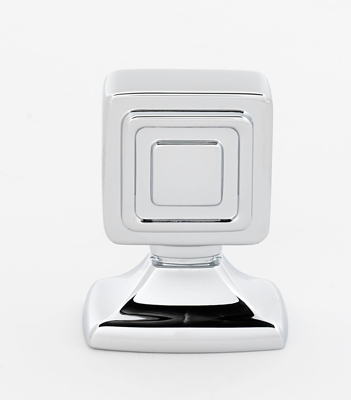 Stylish 7/8-Inch Alno Cube Cabinet Knob for Modern Interiors