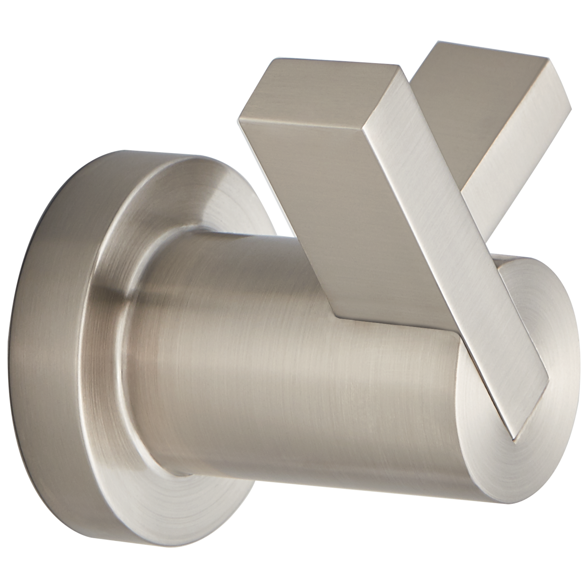 Brizo Litze High - Quality Zinc Double Robe Hook for Contemporary Bathrooms