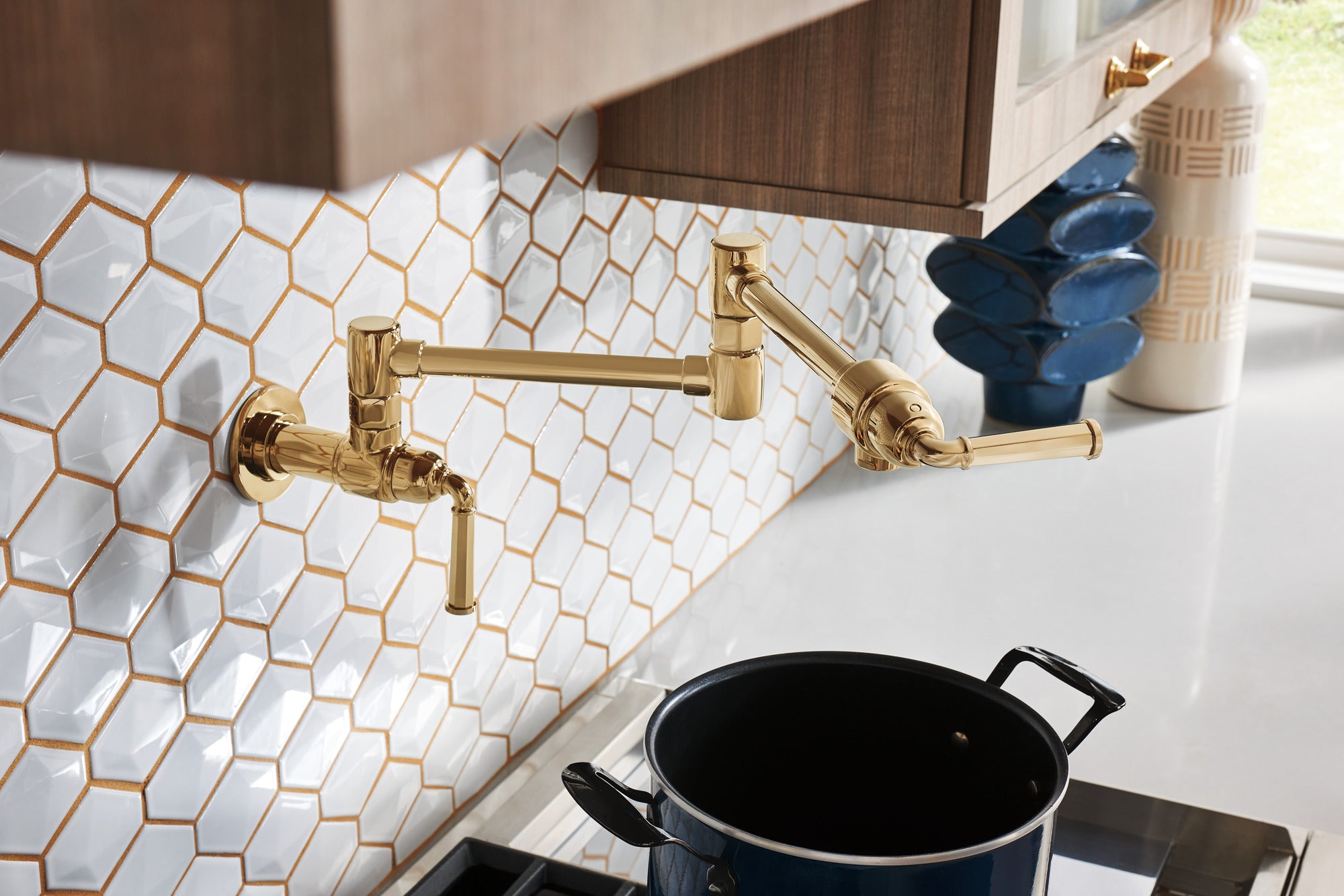 Brizo Rook Cabinet Drawer Pull - A Blend of Contemporary and Vintage Style