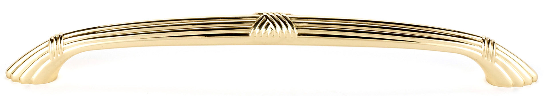 Alno Traditional Ribbon and Reed Style 6-Inch Cabinet Pull Hardware