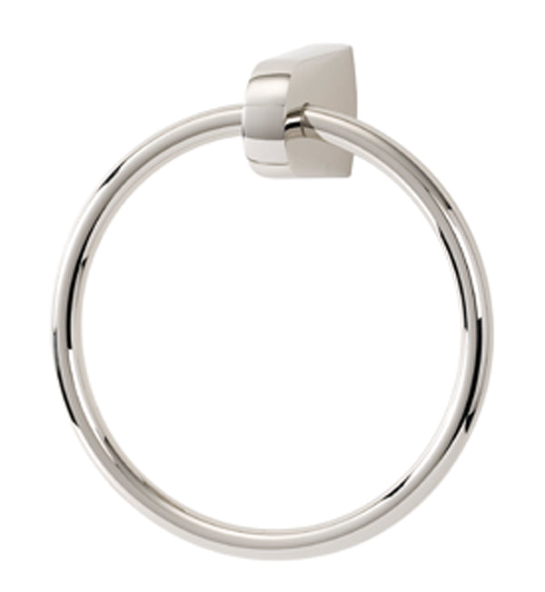 Alno Euro Modern 7-Foot Bath Towel Ring for Contemporary Bathrooms