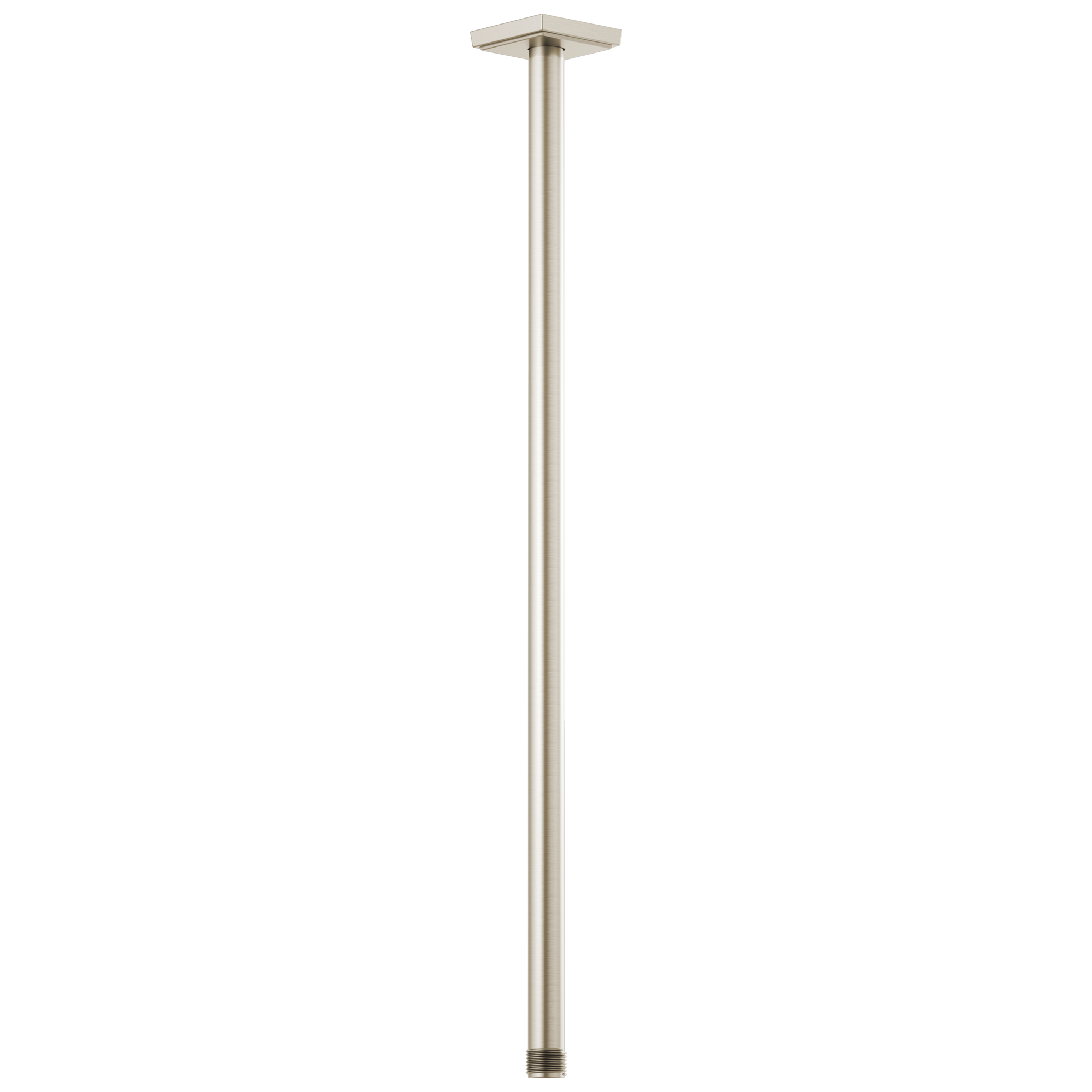 Brizo 24-Inch Universal Ceiling-Mounted Shower Arm with Square Flange for Luxury Showering