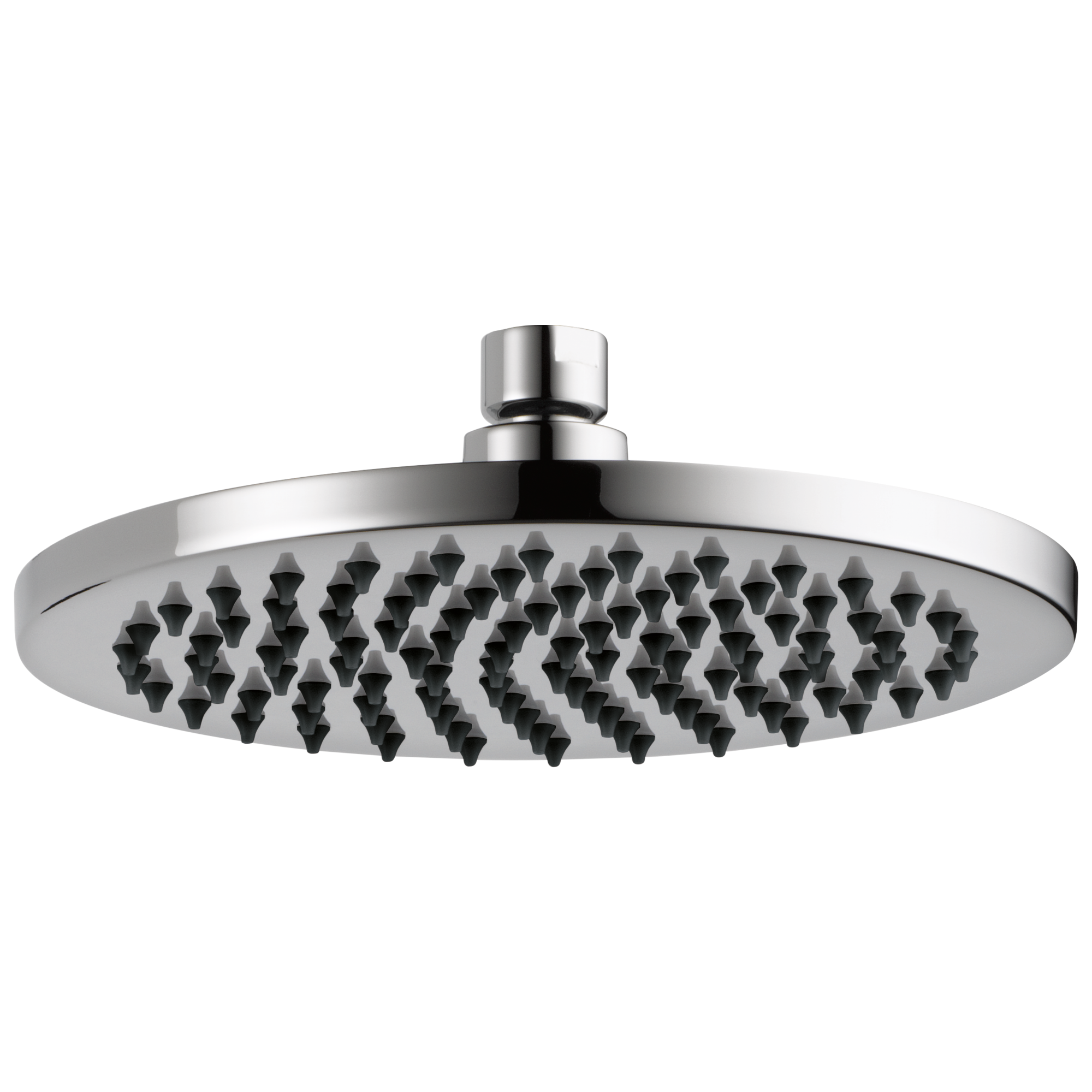 Brizo 8-Inch Linear Round Single-Function Raincan Shower Head with 2.5 GPM for Luxury Showers