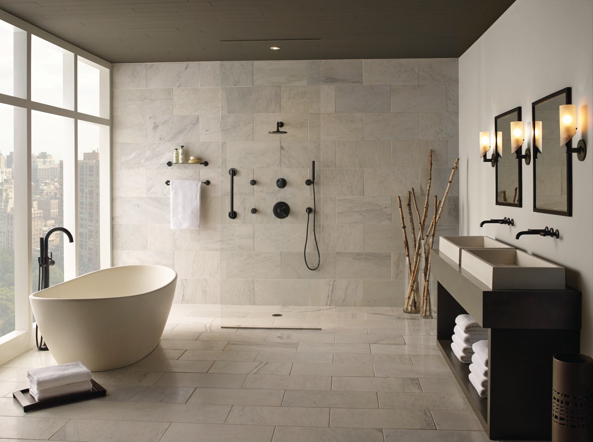 Brizo Odin Premium Diverter Trim Lever Handle for Luxury Bathrooms