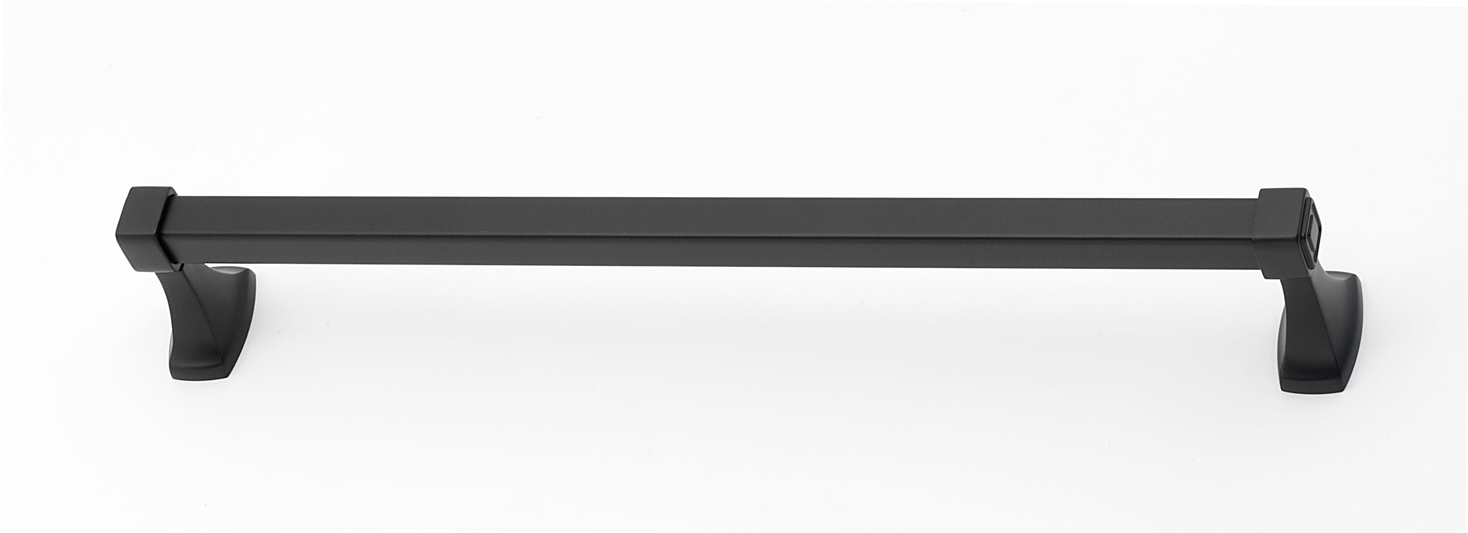 Alno 18-Inch Modern Cube Bath Towel Bar for Elegant Bathrooms