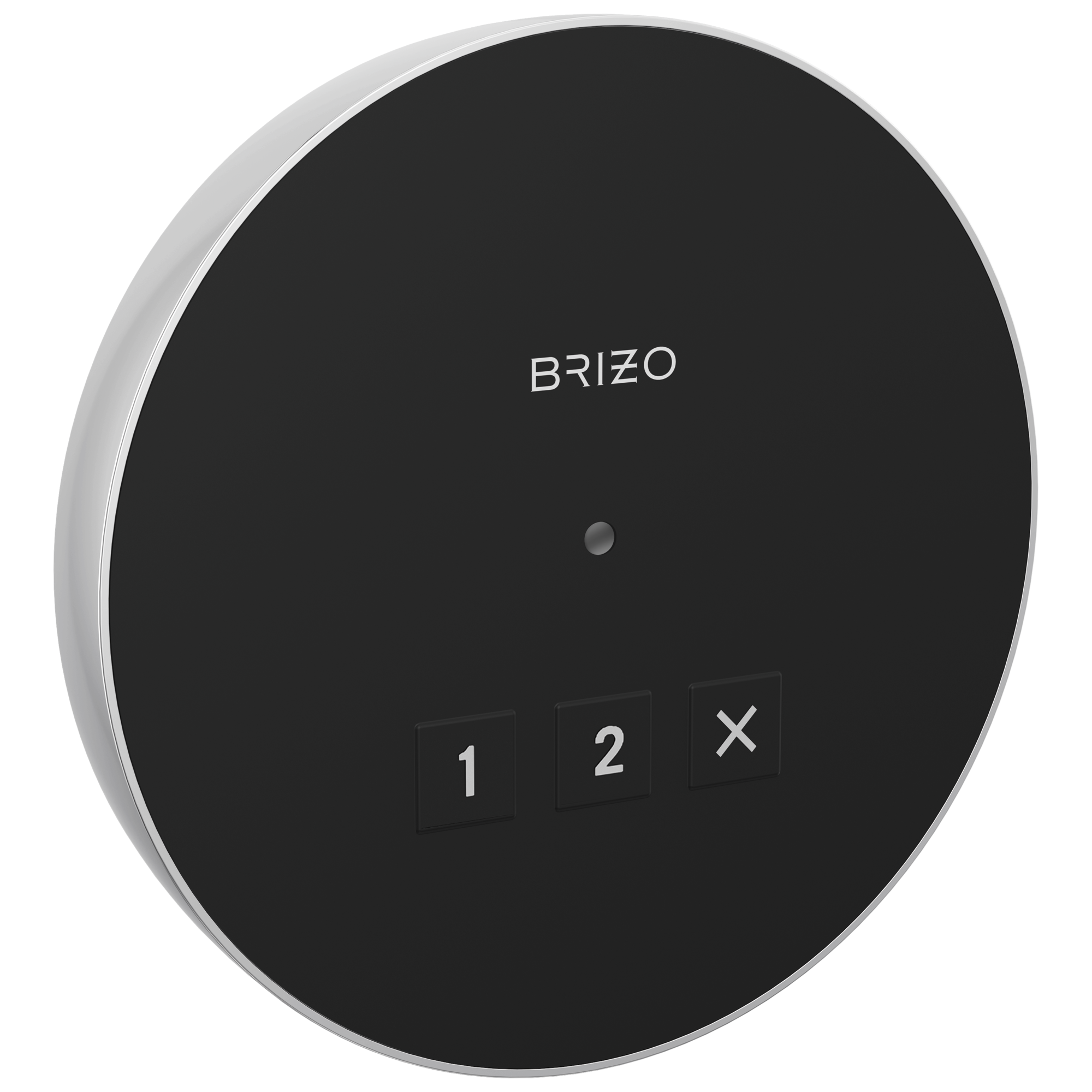 Brizo Circular Exterior Steam System Control for Elevated Bathing Experience