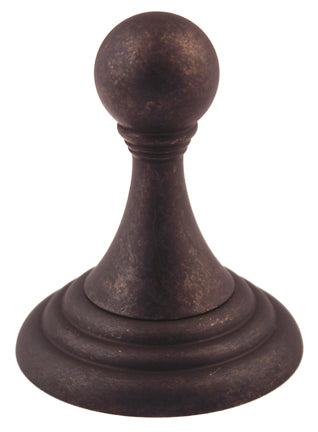 Alno Embassy 3' Traditional Bathroom Robe Hook for Elegant Decor