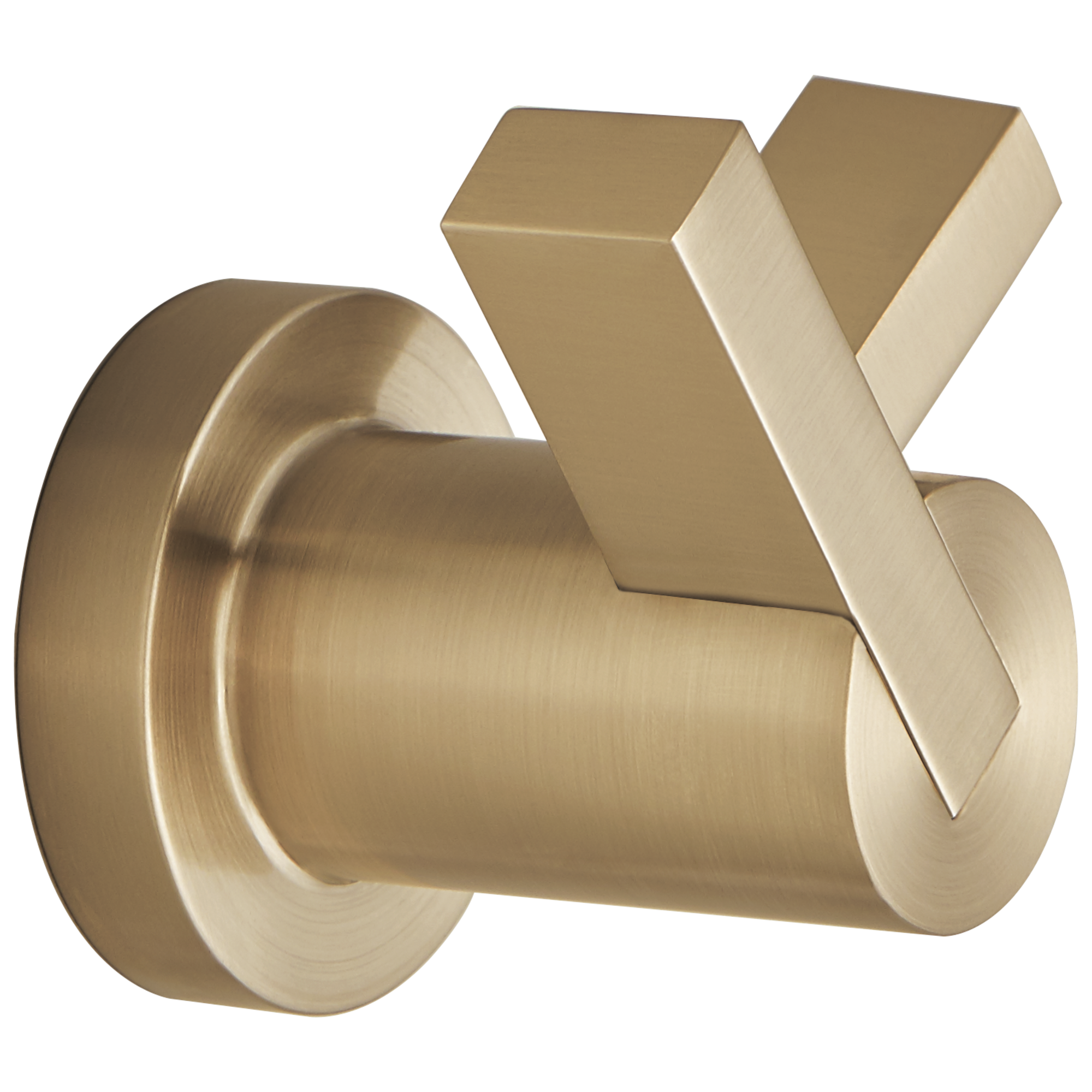 Brizo Litze High - Quality Zinc Double Robe Hook for Contemporary Bathrooms