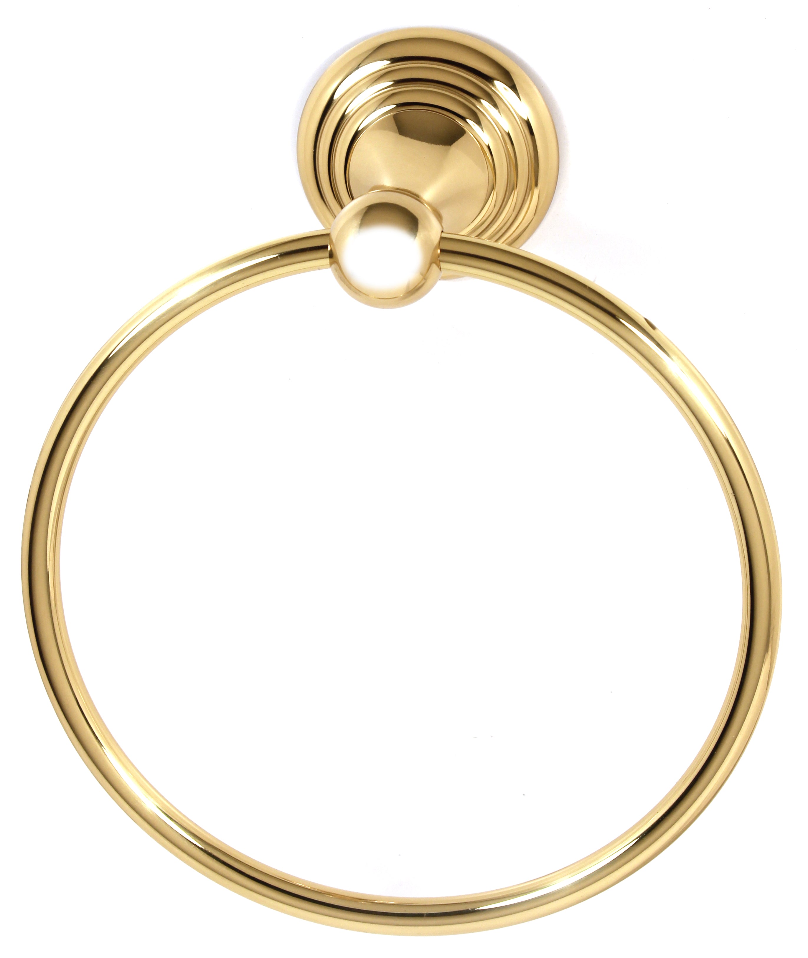 Alno Embassy 7-Inch Traditional Bath Towel Ring for Elegant Bathrooms