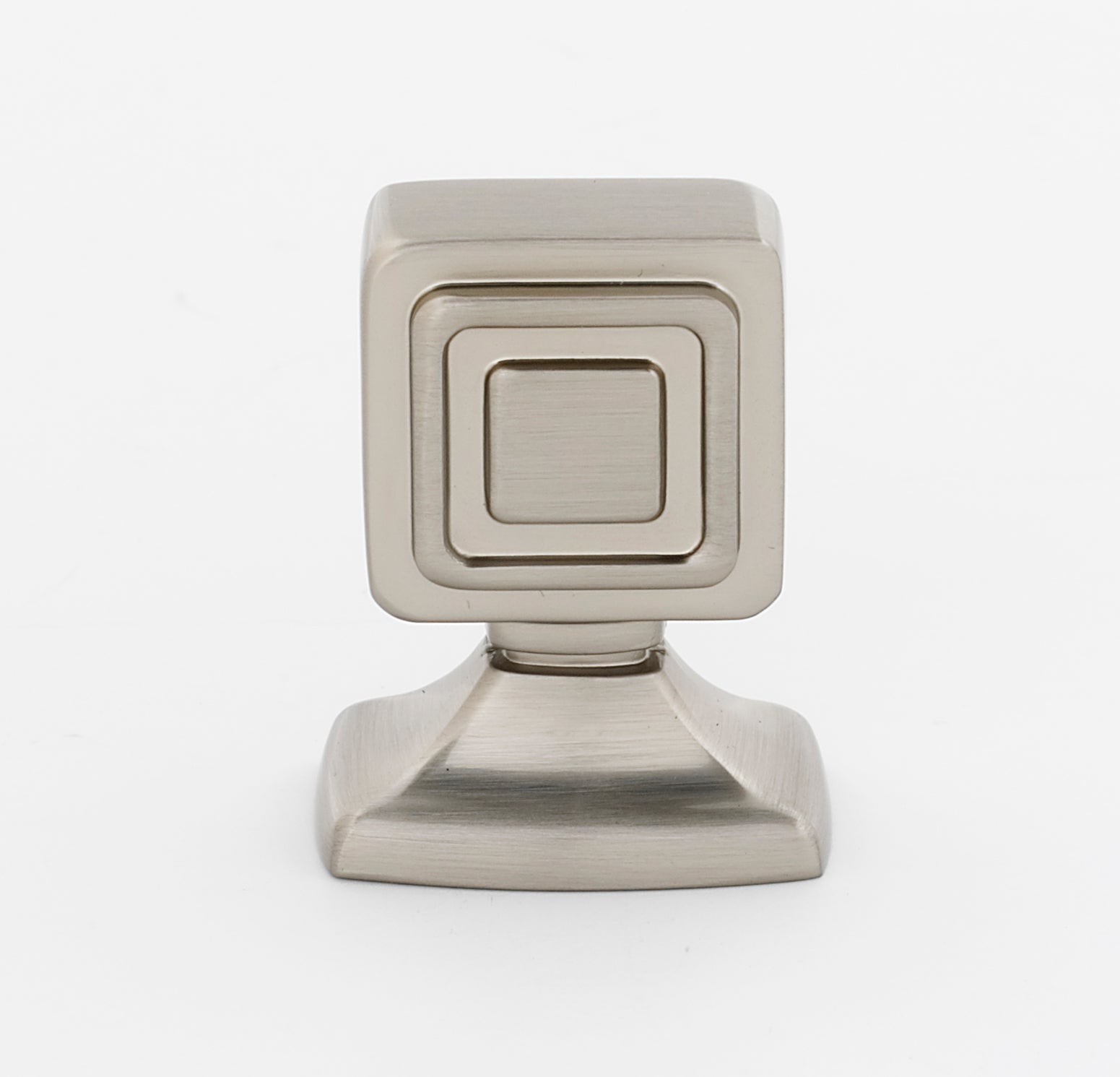 Stylish 7/8-Inch Alno Cube Cabinet Knob for Modern Interiors