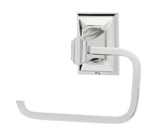 Alno Geometric Single - Post Bathroom Tissue Holder with Stylish Design