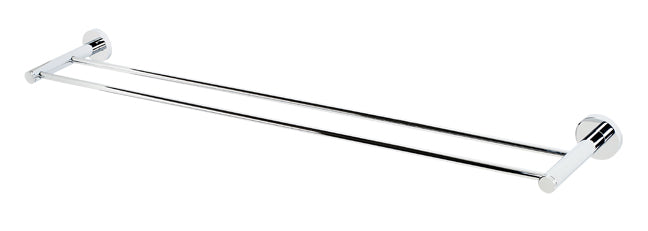 Alno Contemporary I Series 30-Inch Center-to-Center Double Bathroom Towel Bar for Modern Bathrooms