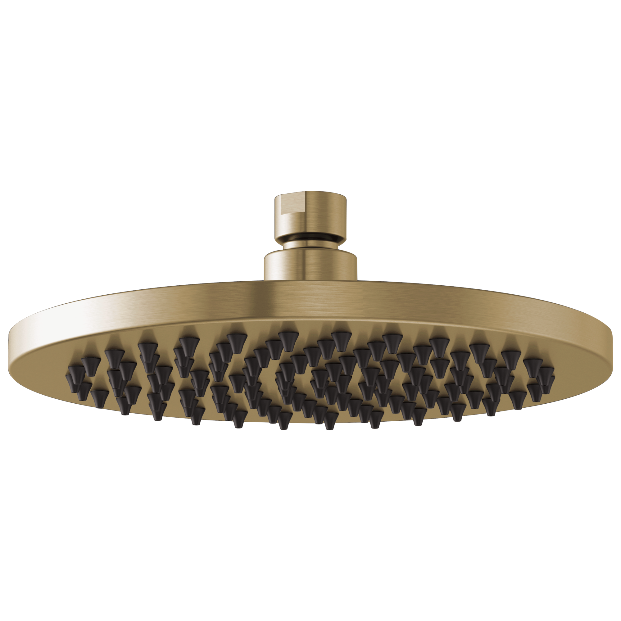 Brizo 8-Inch Linear Round Single-Function Raincan Shower Head with 2.5 GPM for Luxury Showers