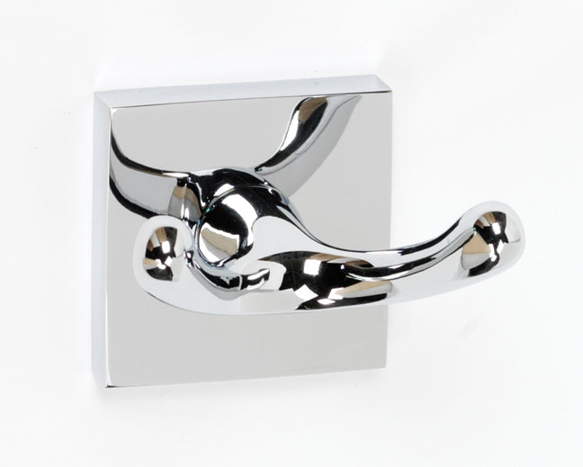 Alno Contemporary II Double Robe Hook for Modern Bathrooms