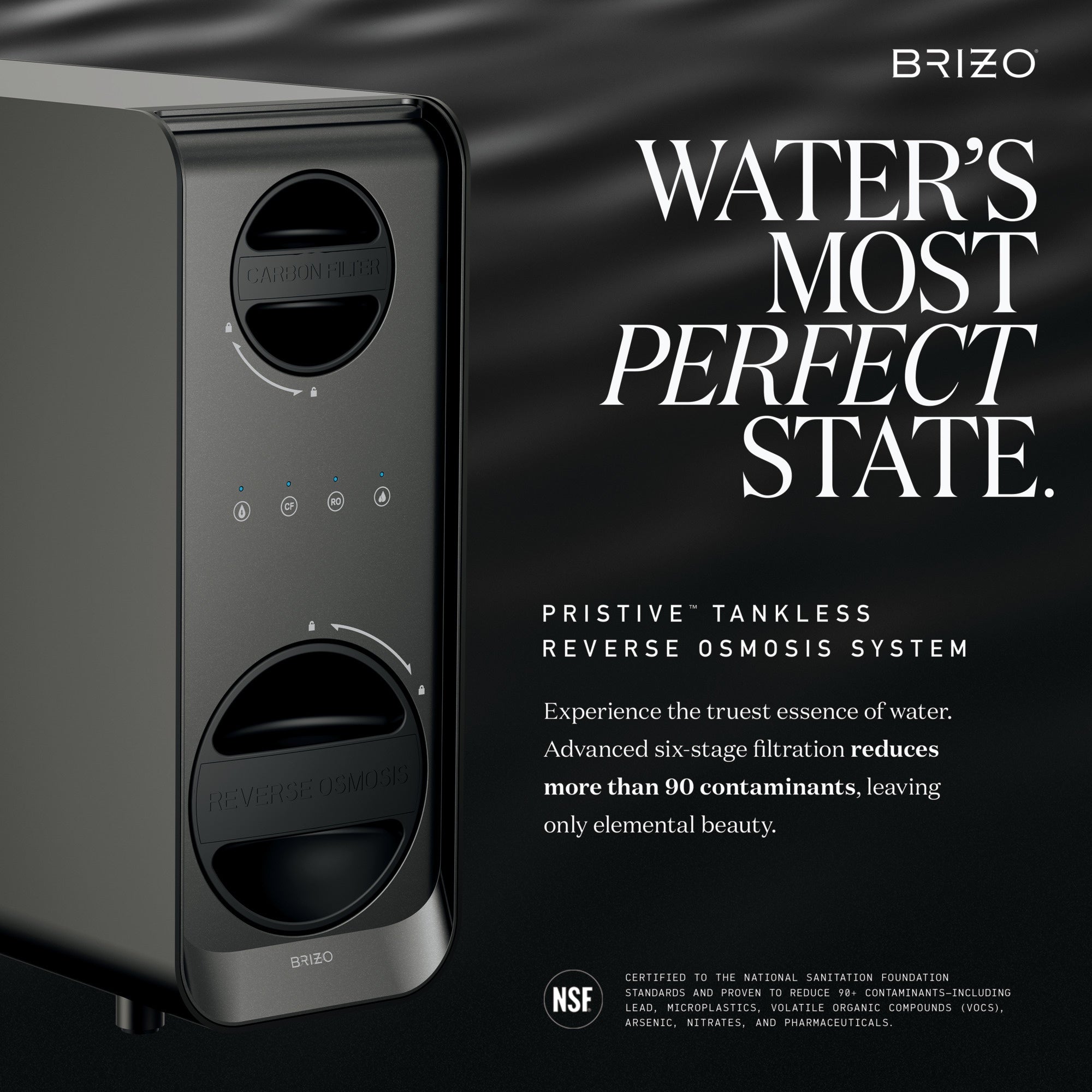 Brizo Pristive Reverse Osmosis External Pre - Filter Replacement for Enhanced System Efficiency