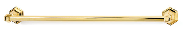 Alno Nicole 24-Inch Traditional Bathroom Towel Bar for Elegant Spaces