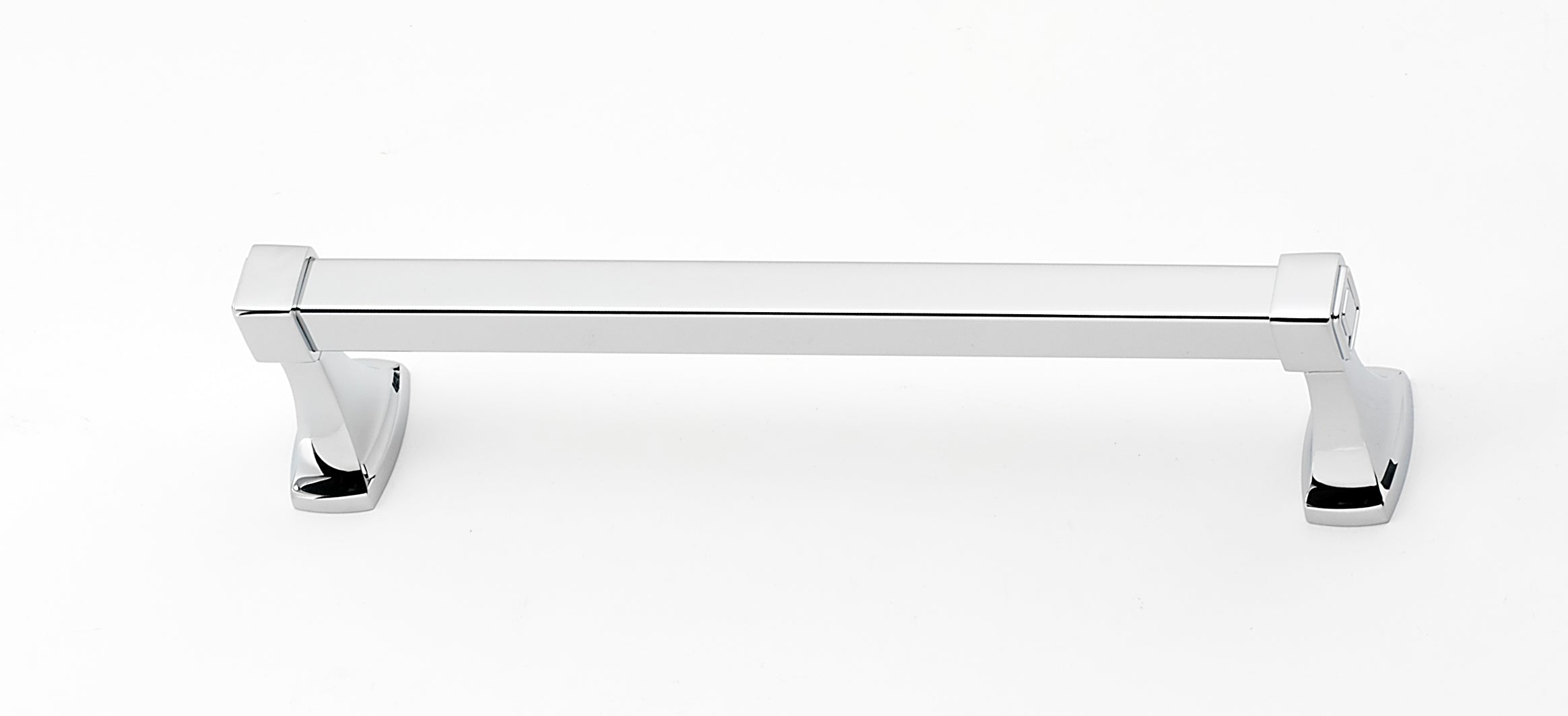 Alno Cube 12-Inch Modern Bathroom Towel Bar for Contemporary Bathrooms