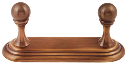 Alno Embassy 5-Foot Double Robe Hook: Elegant Bathroom Essential