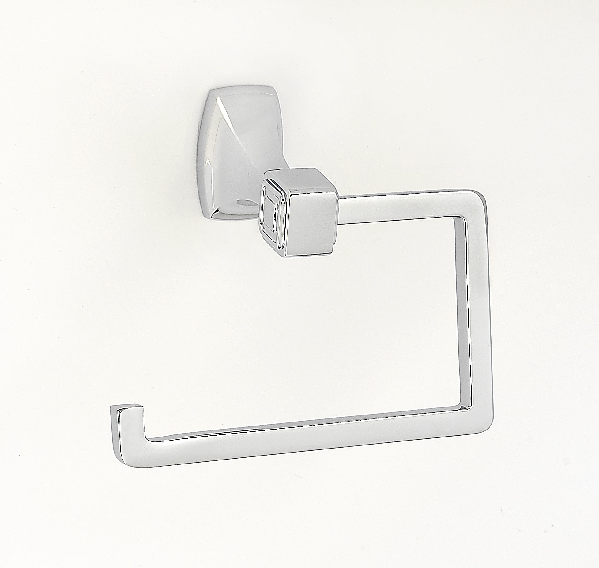 Alno Modern Cube Single Post Tissue Holder for Bathroom