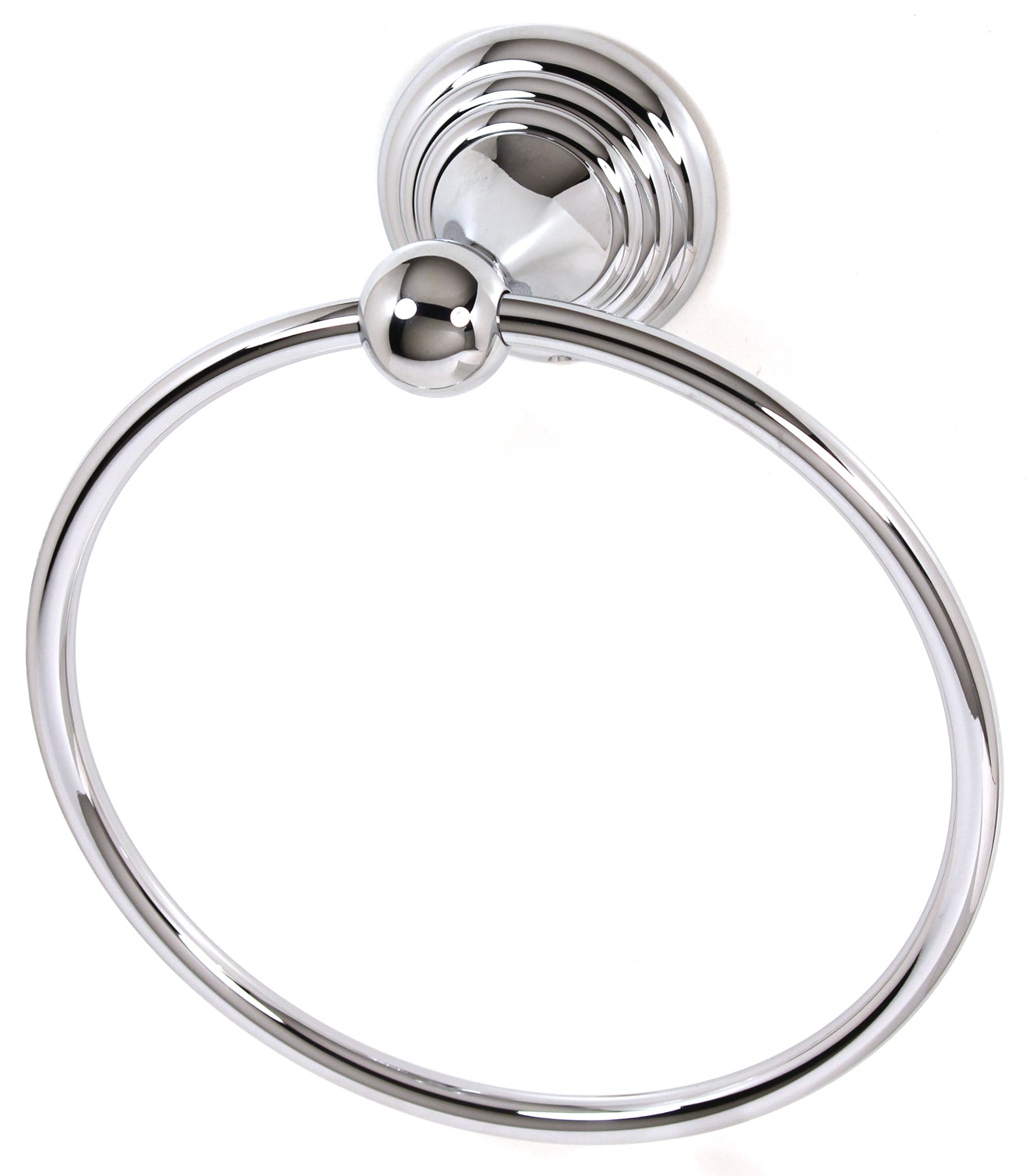 Alno Embassy 7-Inch Traditional Bath Towel Ring for Elegant Bathrooms