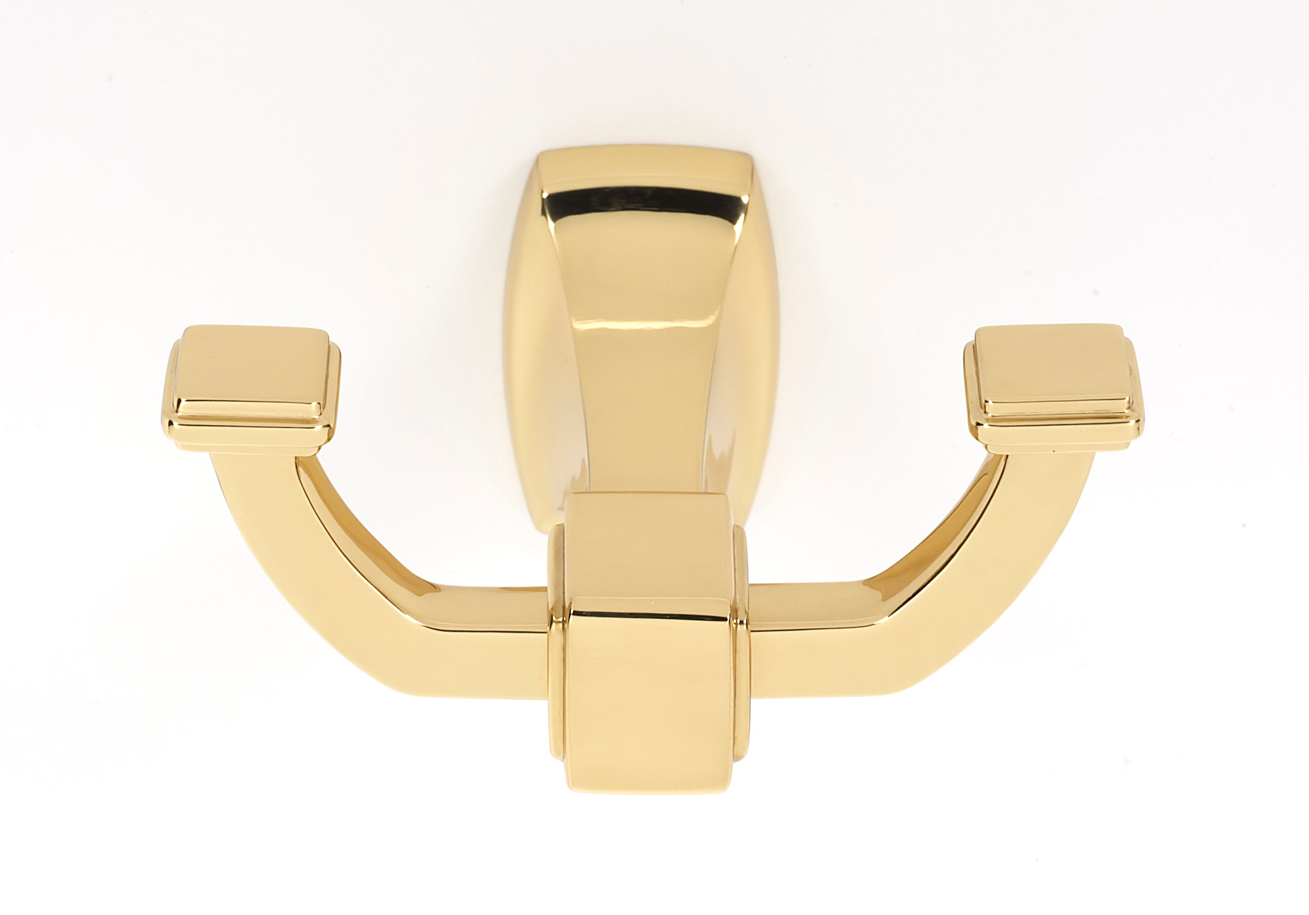 Alno Cube Series Modern Double Robe Hook for Bathroom