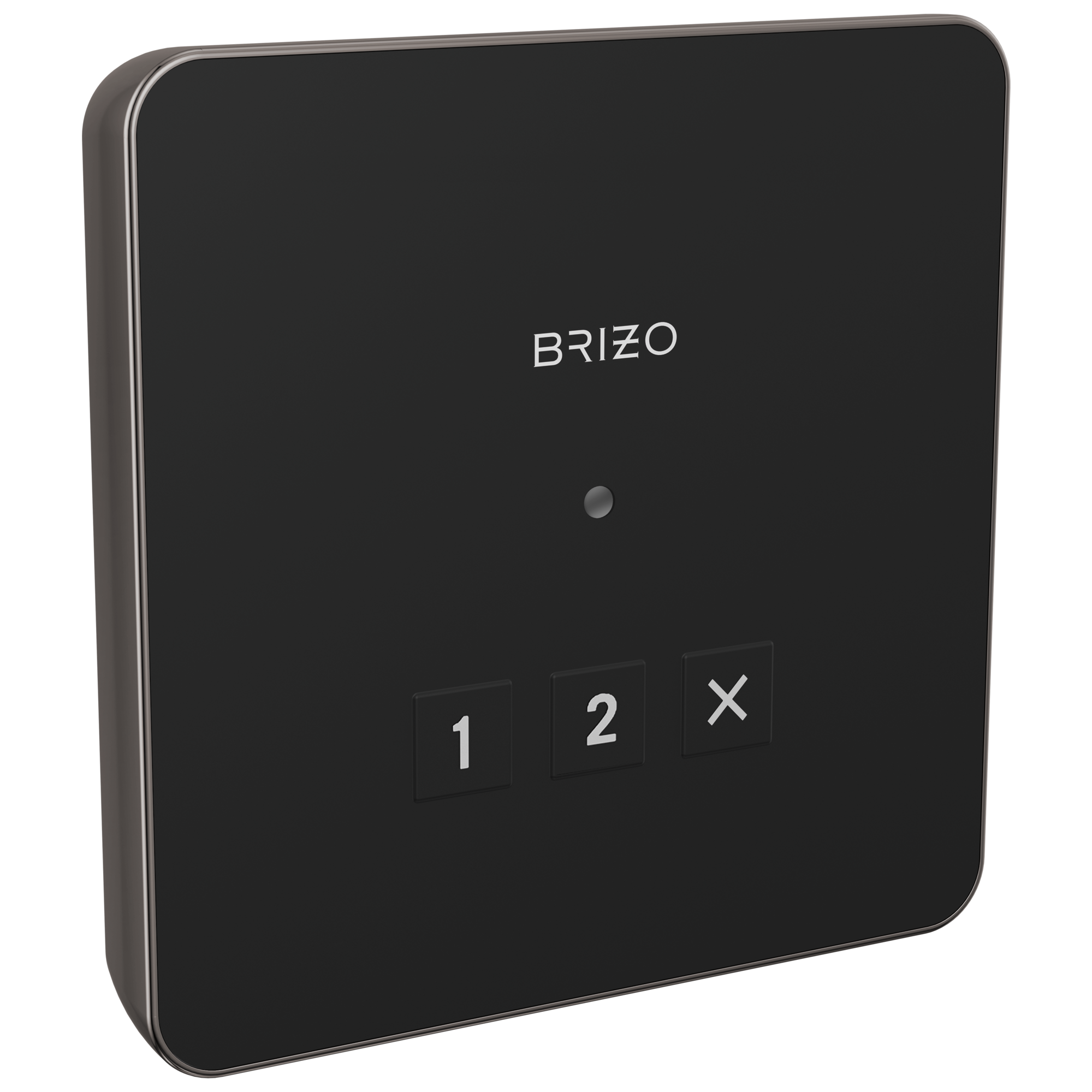 Brizo Square-shaped Exterior Steam System Control for Enhanced Spa-like Home Experience