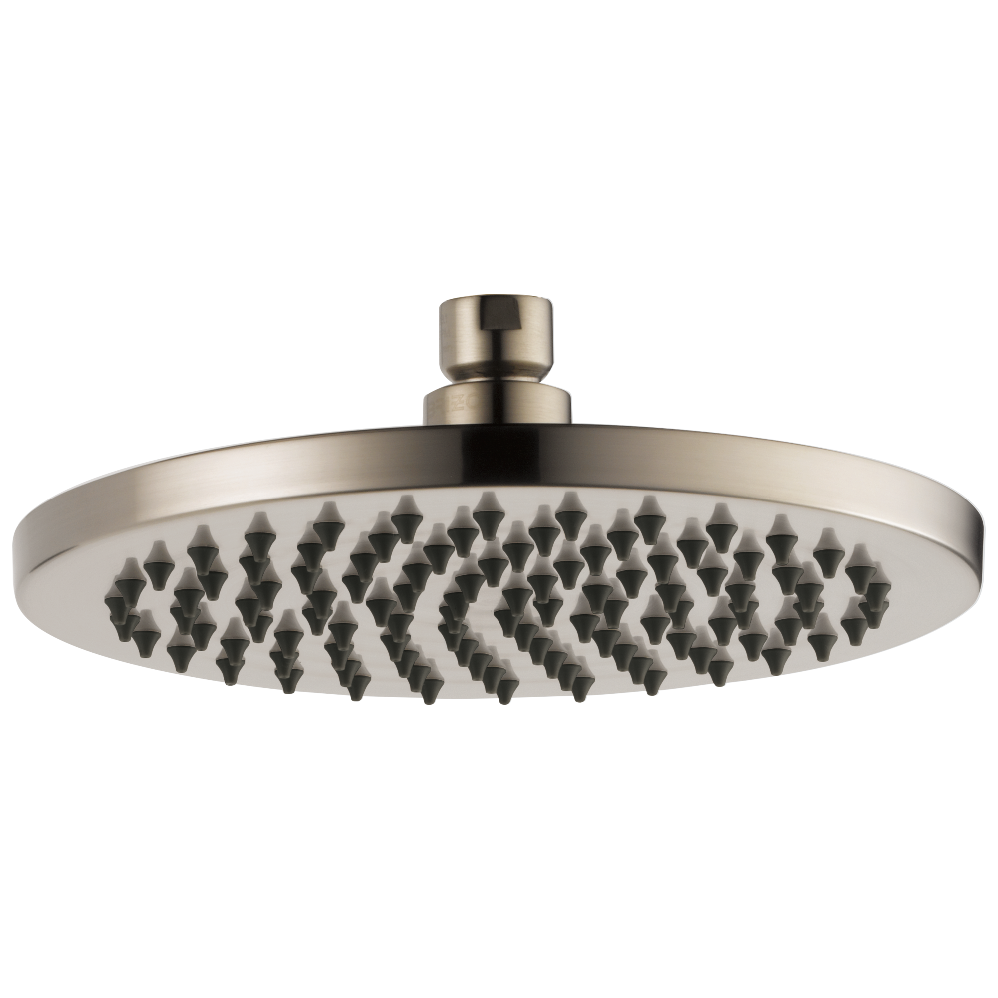 Brizo 8-Inch Linear Round Single-Function Raincan Shower Head with 2.5 GPM for Luxury Showers