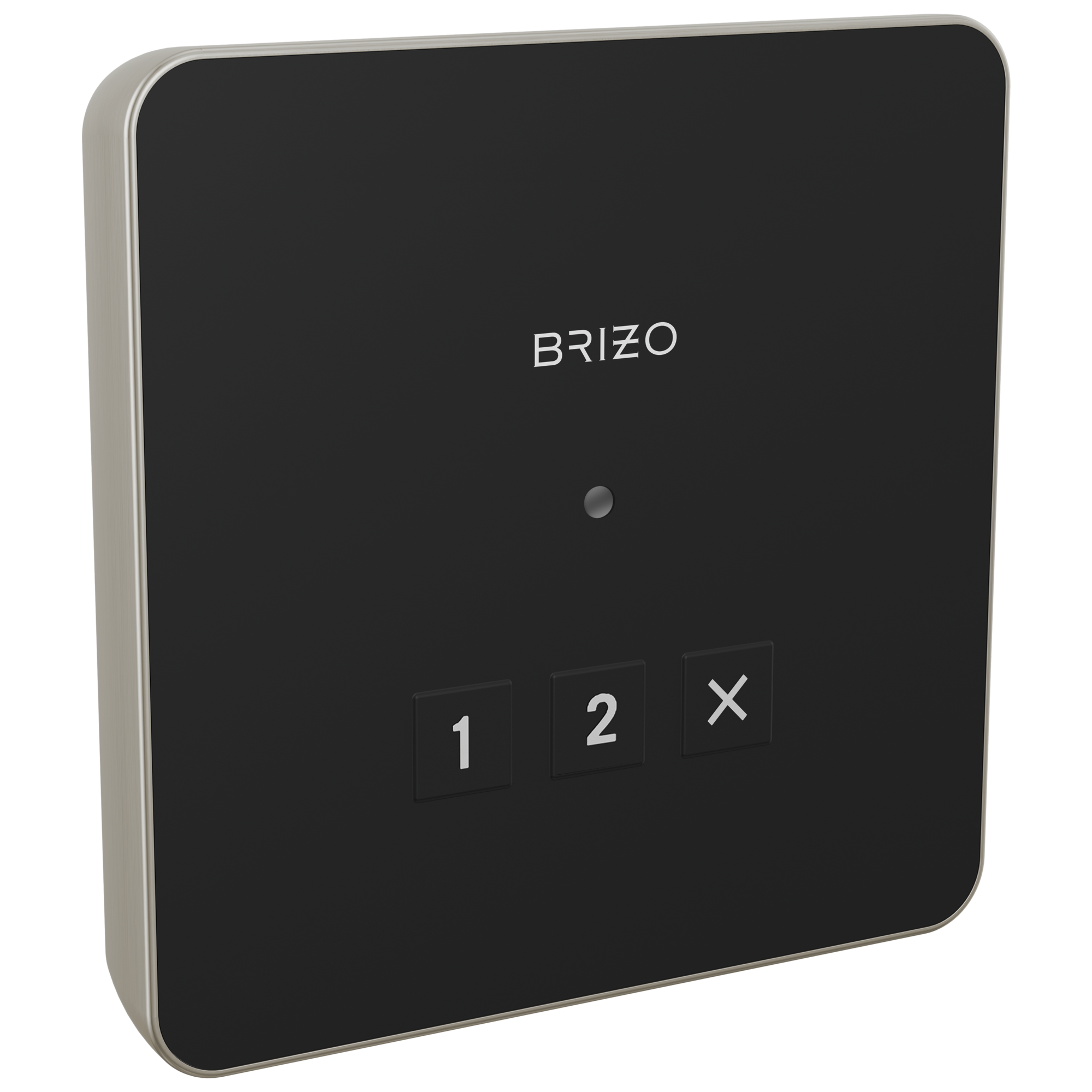 Brizo Square-shaped Exterior Steam System Control for Enhanced Spa-like Home Experience