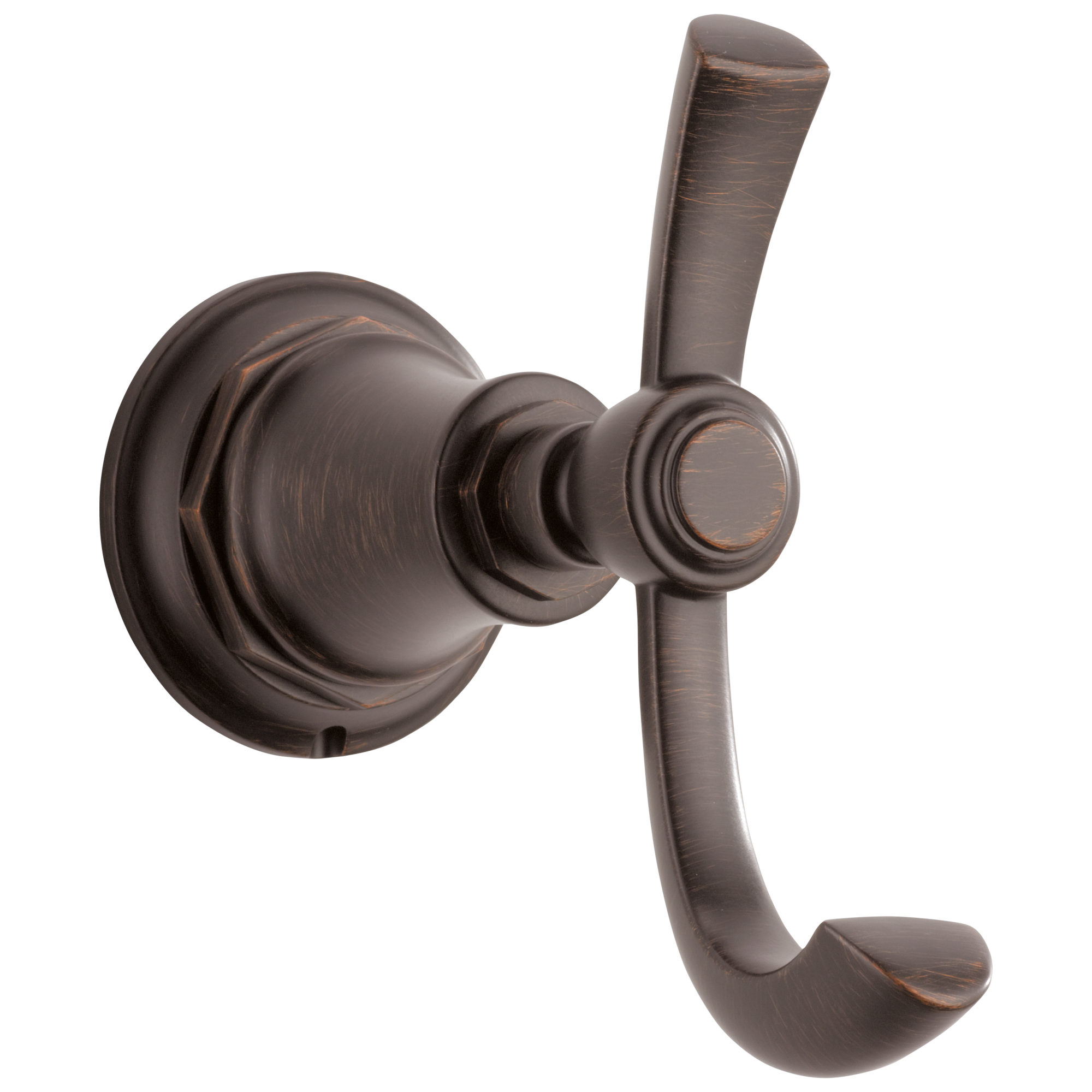 Brizo Rook Double Robe Hook: High - Quality Zinc, Timeless Design