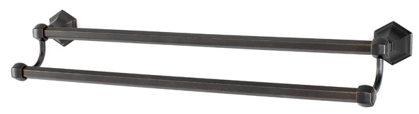 Alno Nicole 24-Inch Double Bathroom Towel Bar - A Functional and Stylish Bathroom Accessory